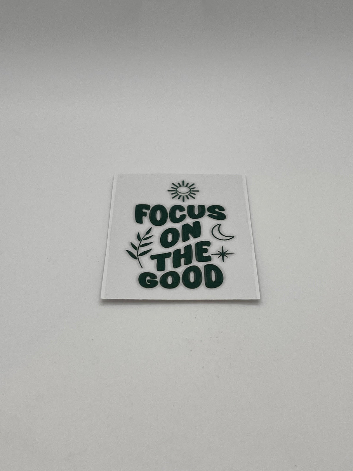 Focus On The Good (Green)- For Keychains