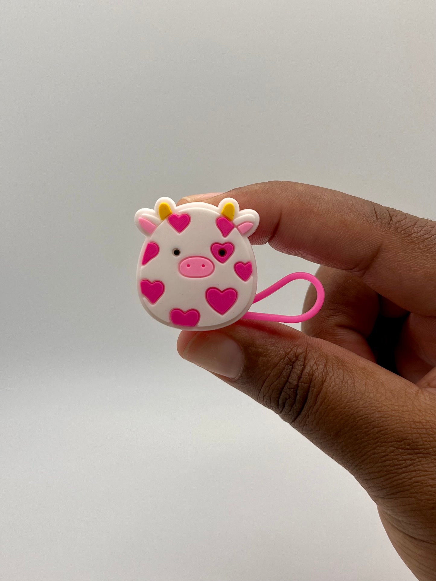 8mm Straw Topper with Glass Straw