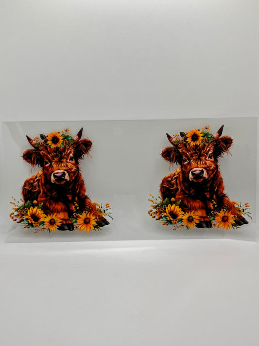 Highland Cow Flower