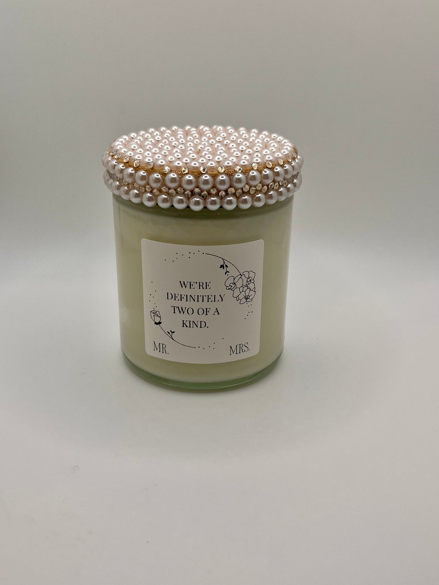 Mr. & Mrs. 7 Ounce Candles (Made to Order 4-6 weeks processing time) PLEASE READ PRODUCT DESCRIPTION