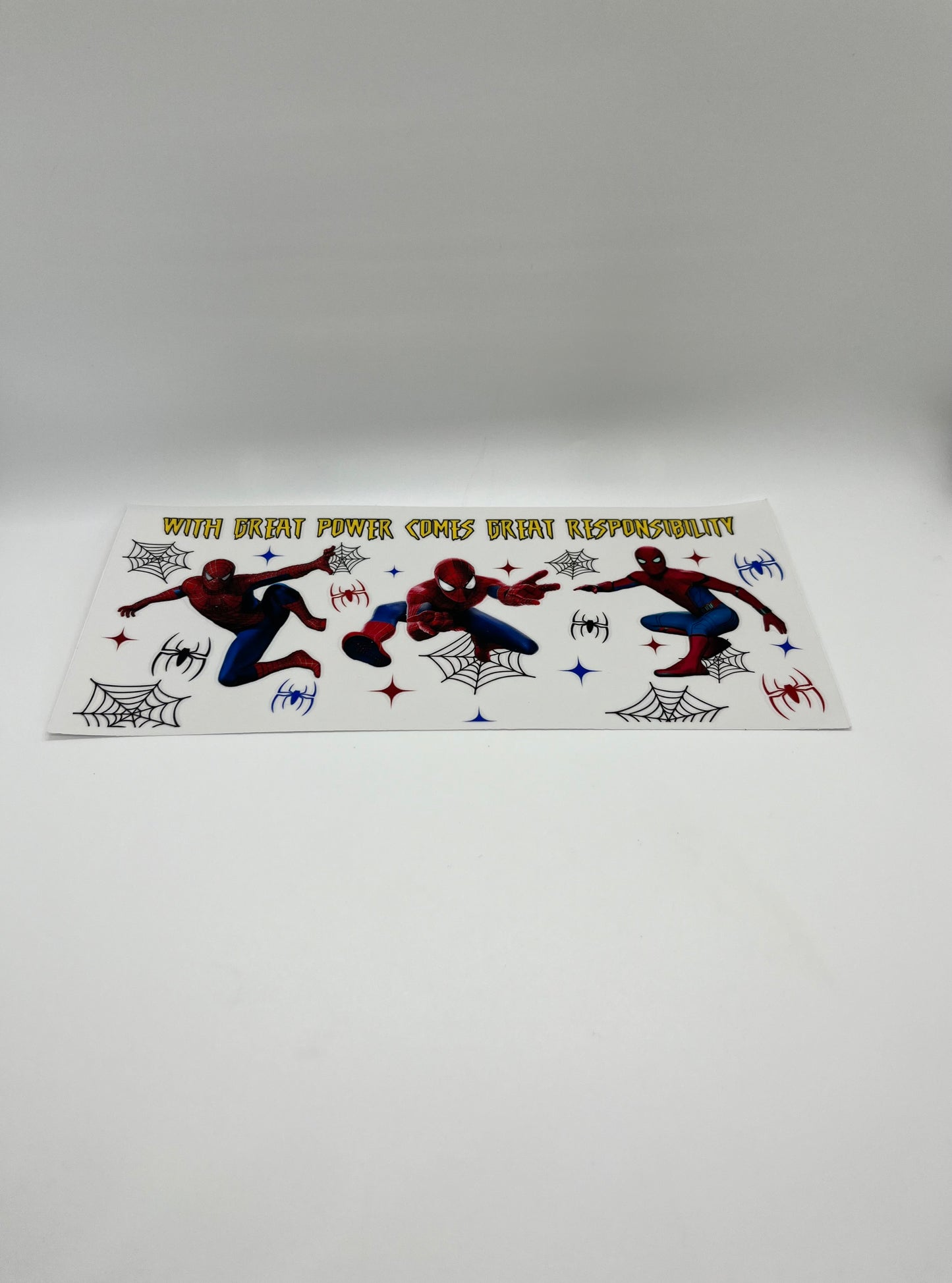 UV DTF WRAPS Catalog 1- Spiderman, Halloween, Black Women, Coffee, Bible, Mama, Beach, Flower, Christmas, Butterfly, Teacher, Bookworm, 420 and Harry Potter- PLEASE READ PRODUCT DESCRIPTION