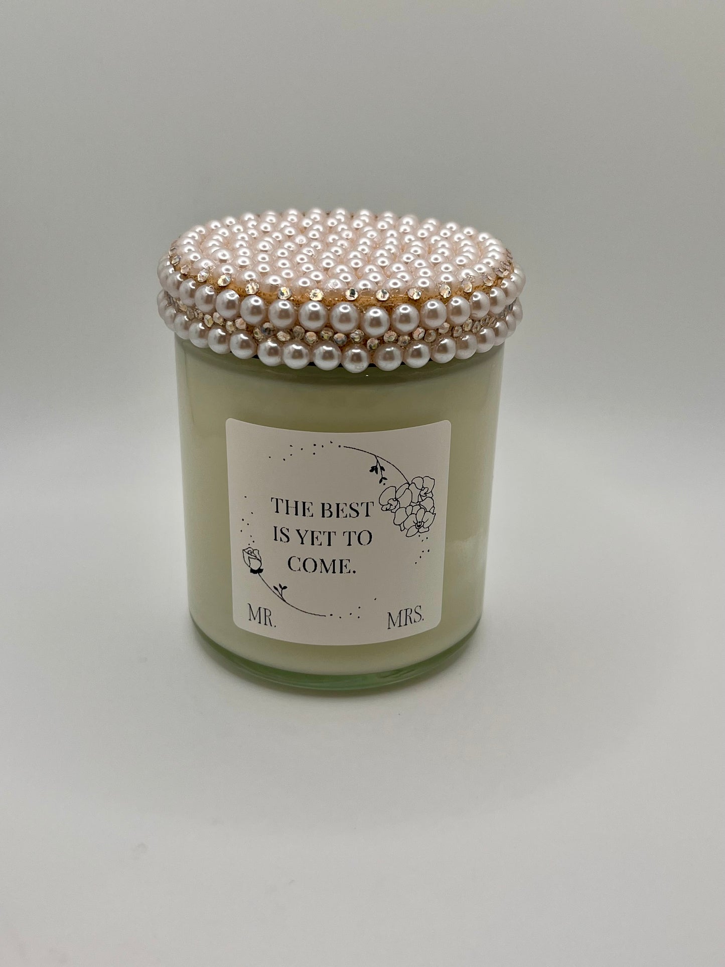 Mr. & Mrs. 7 Ounce Candles (Made to Order 4-6 weeks processing time) PLEASE READ PRODUCT DESCRIPTION