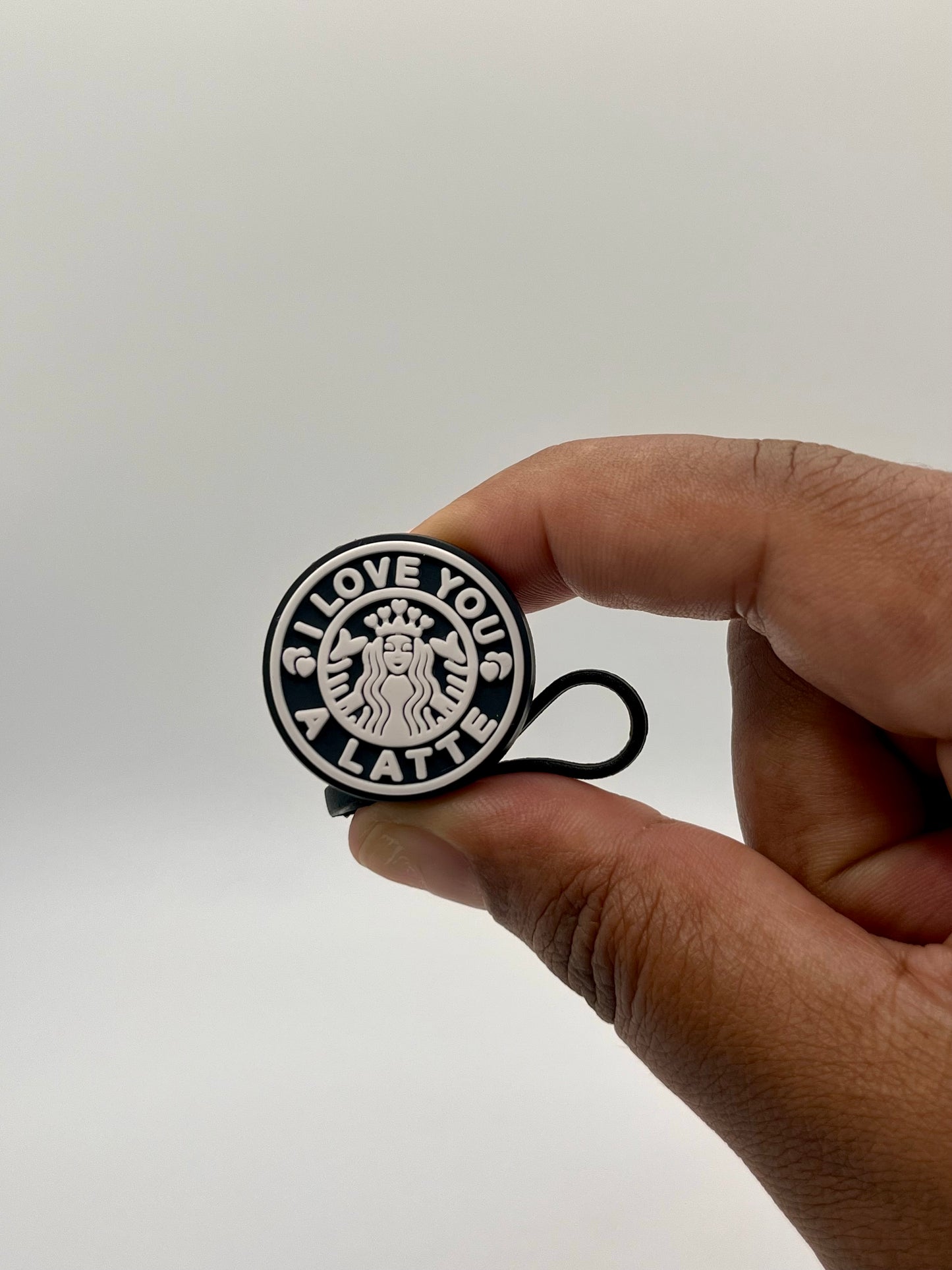 8mm Straw Topper with Glass Straw