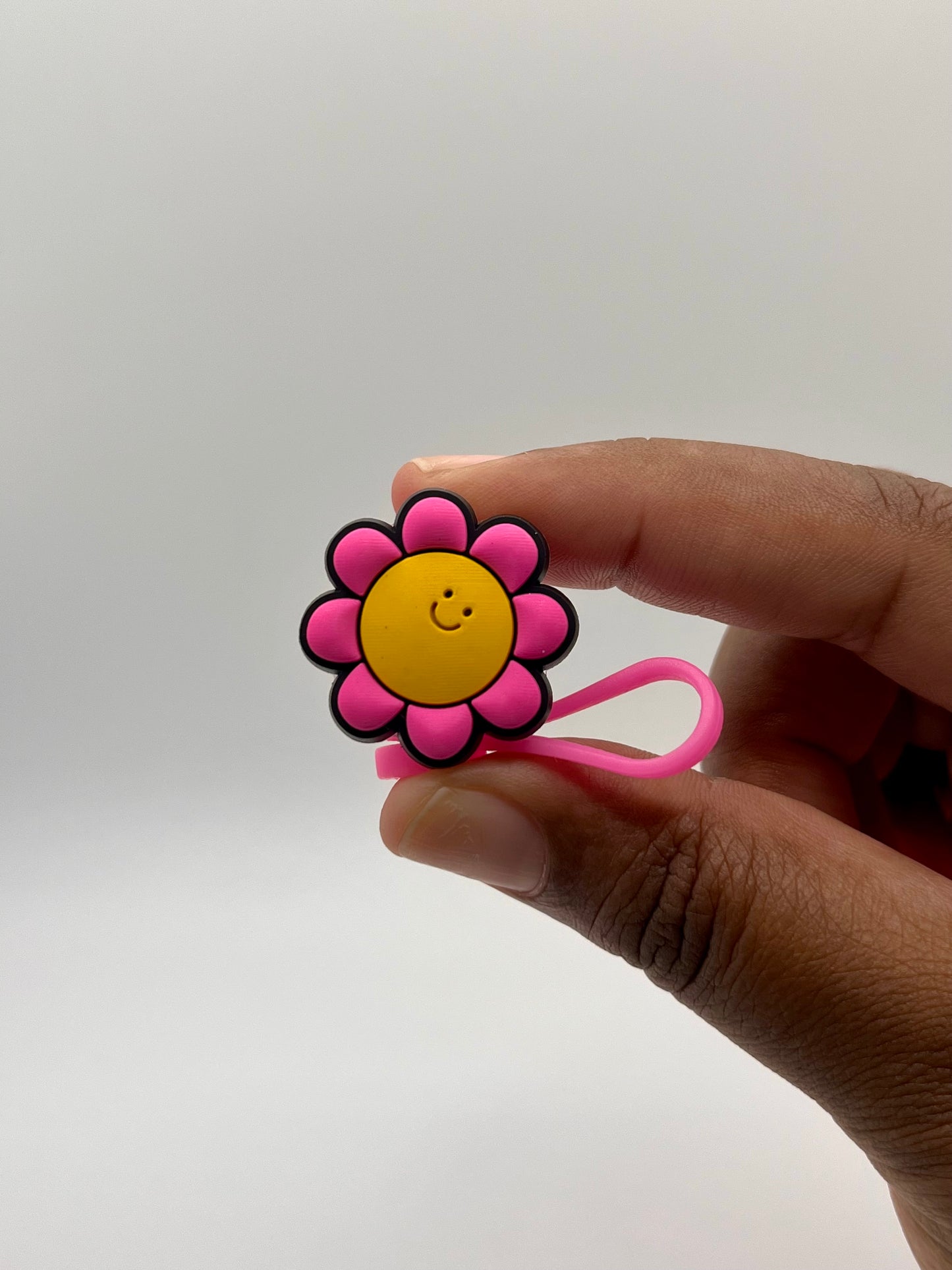 8mm Straw Topper with Glass Straw