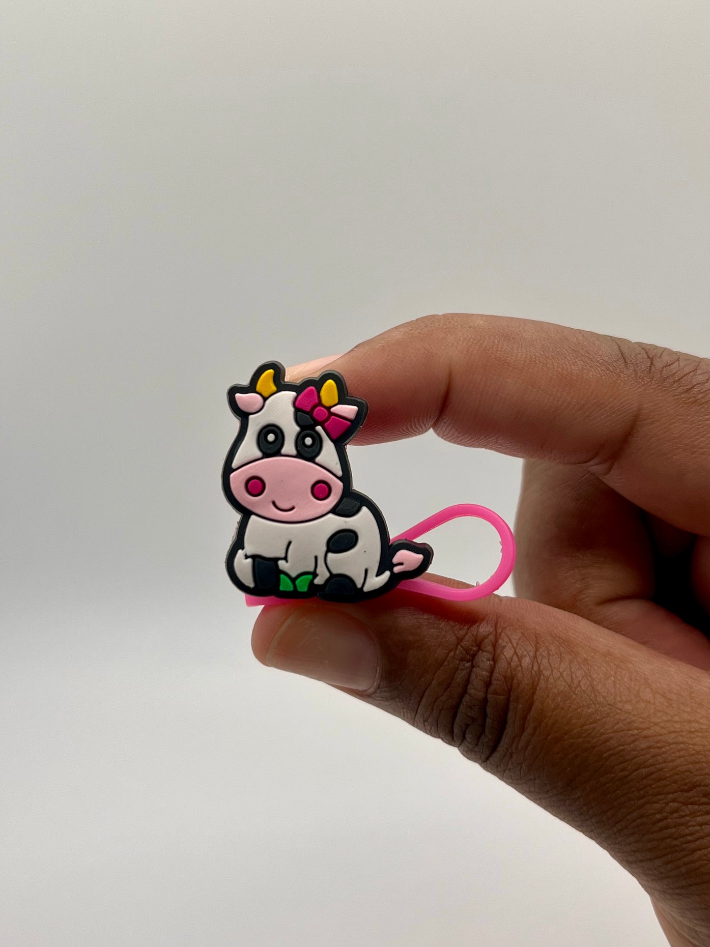 8mm Straw Topper with Glass Straw