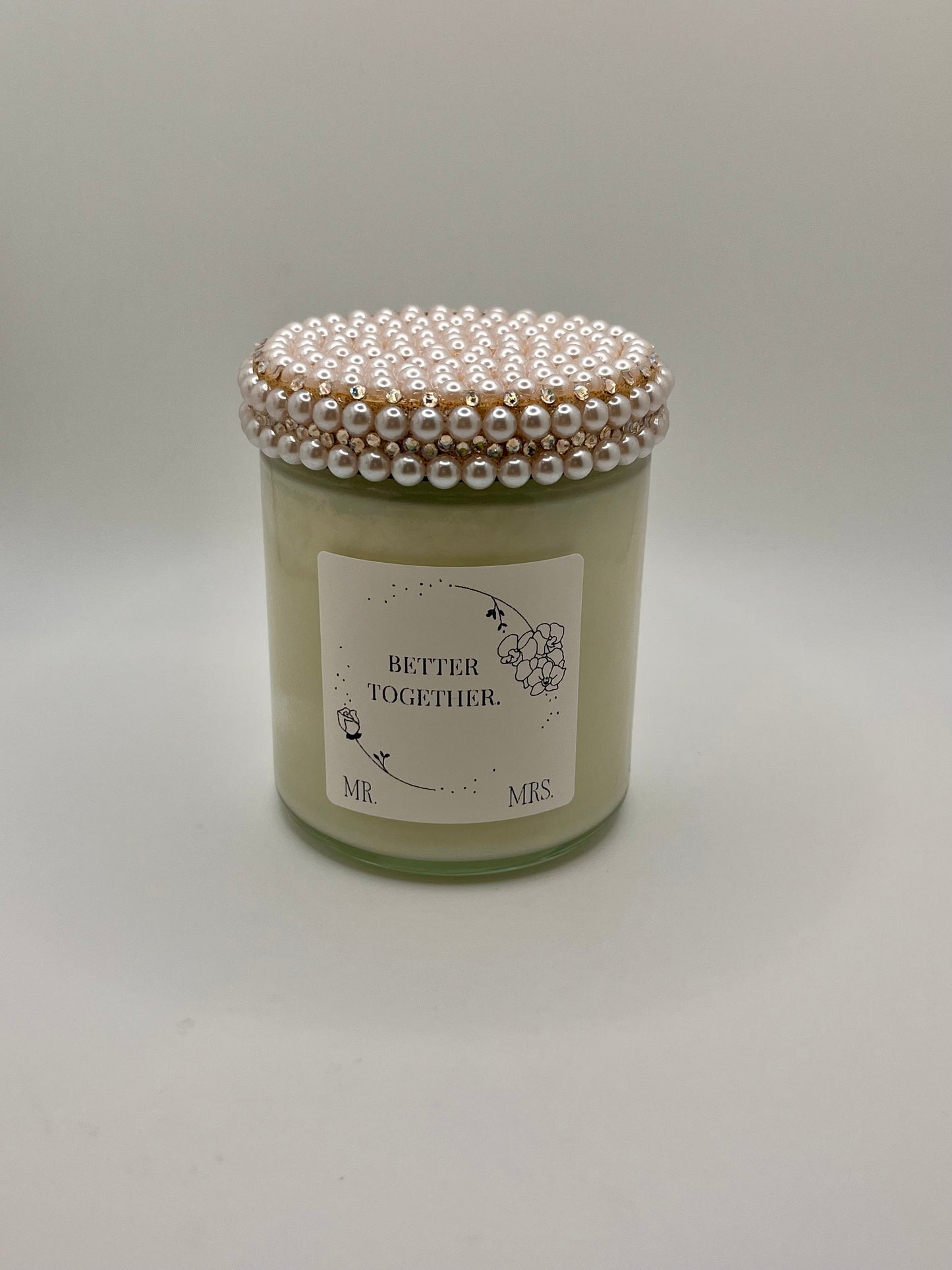 Mr. & Mrs. 7 Ounce Candles (Made to Order 4-6 weeks processing time) PLEASE READ PRODUCT DESCRIPTION