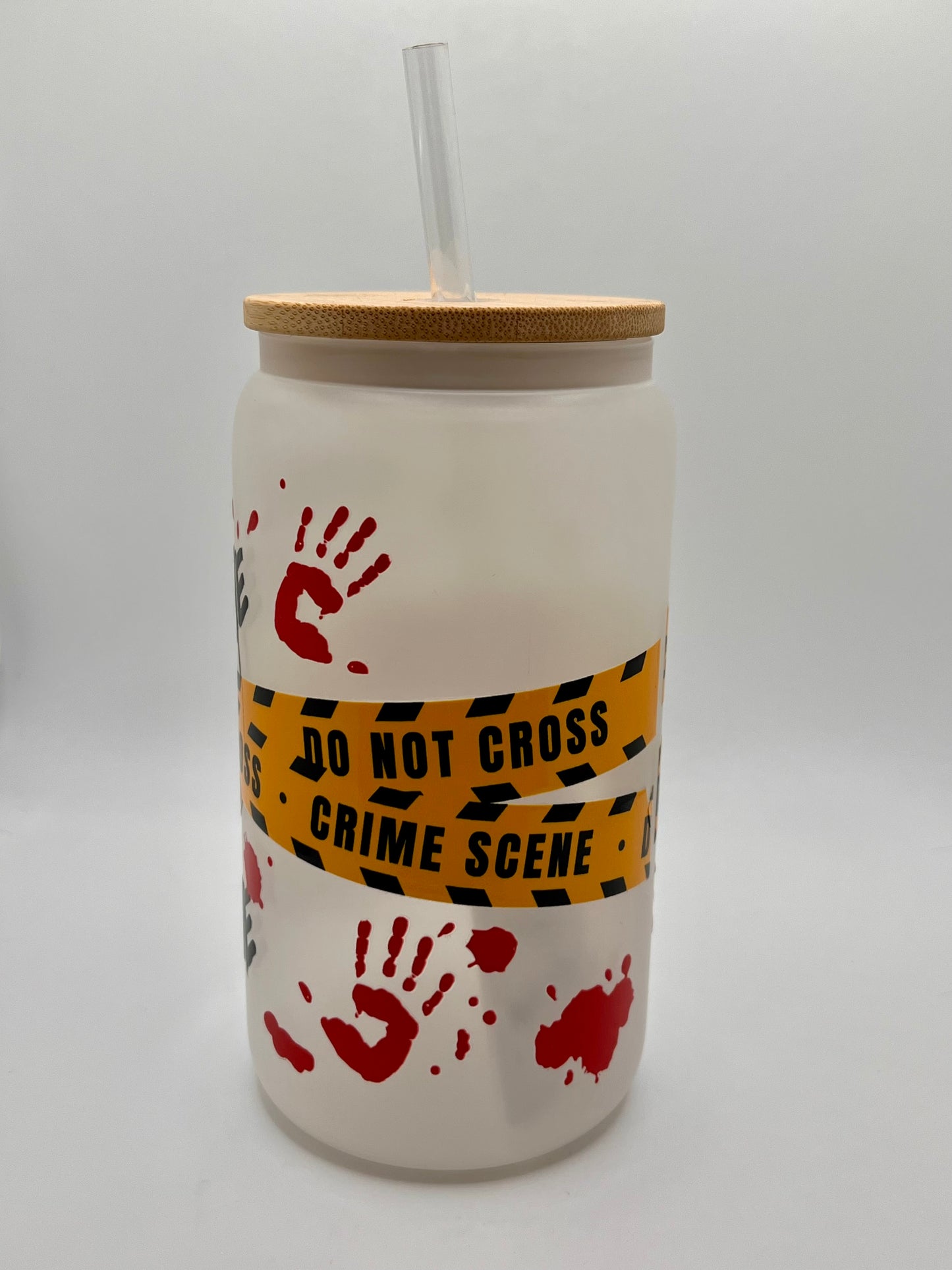 Ready to Ship Custom 16oz Frosted Glass Cup- BOGO 50% SALE