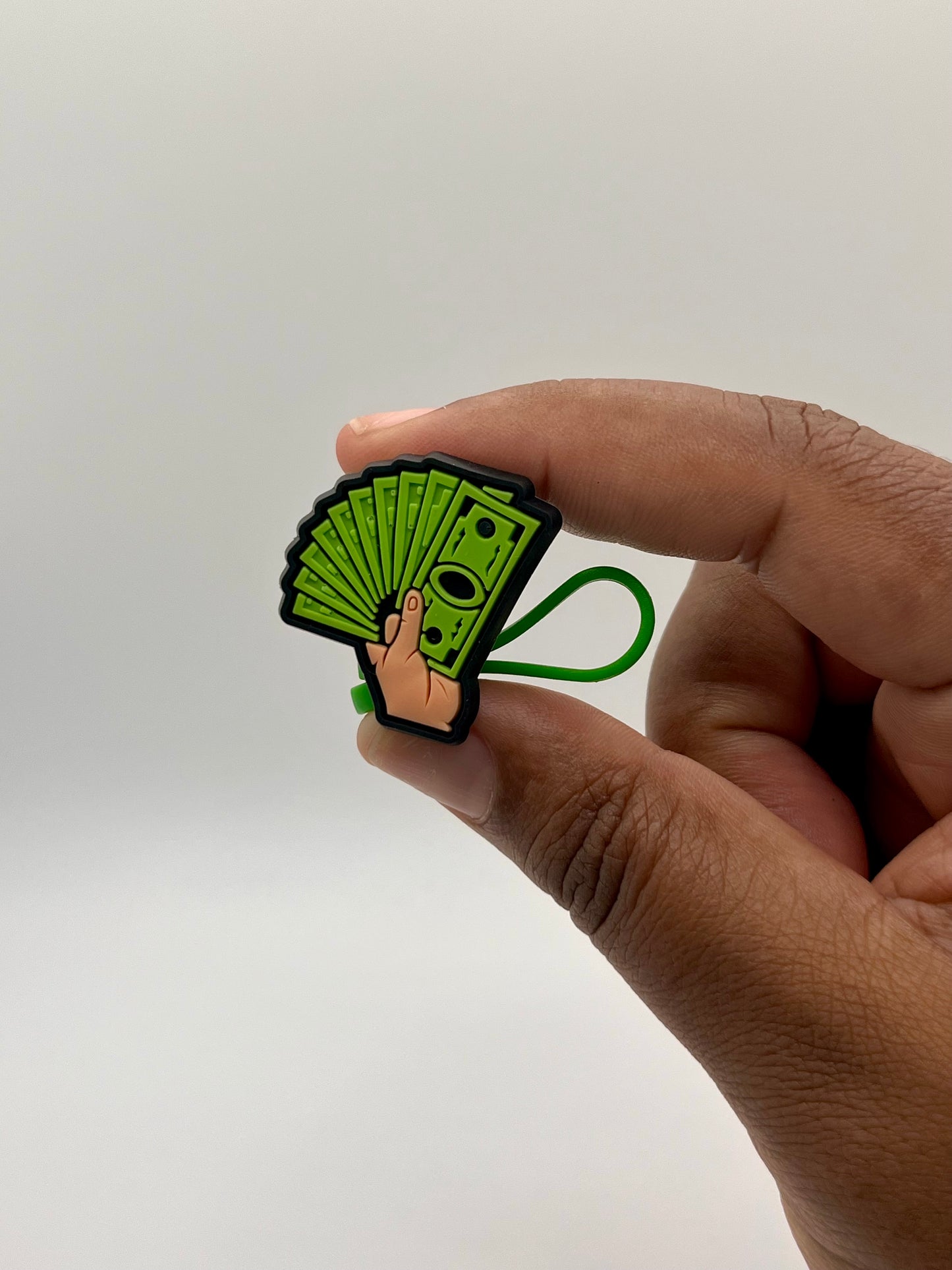 8mm Straw Topper with Glass Straw