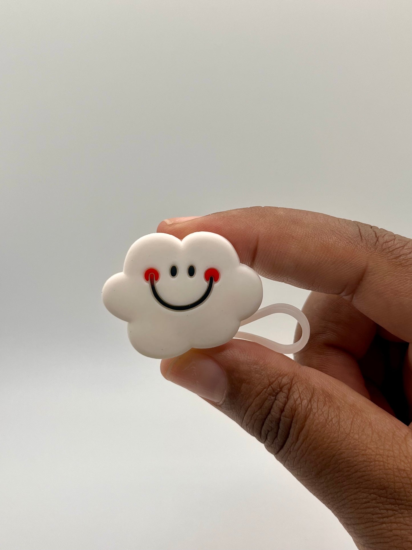 8mm Straw Topper with Glass Straw