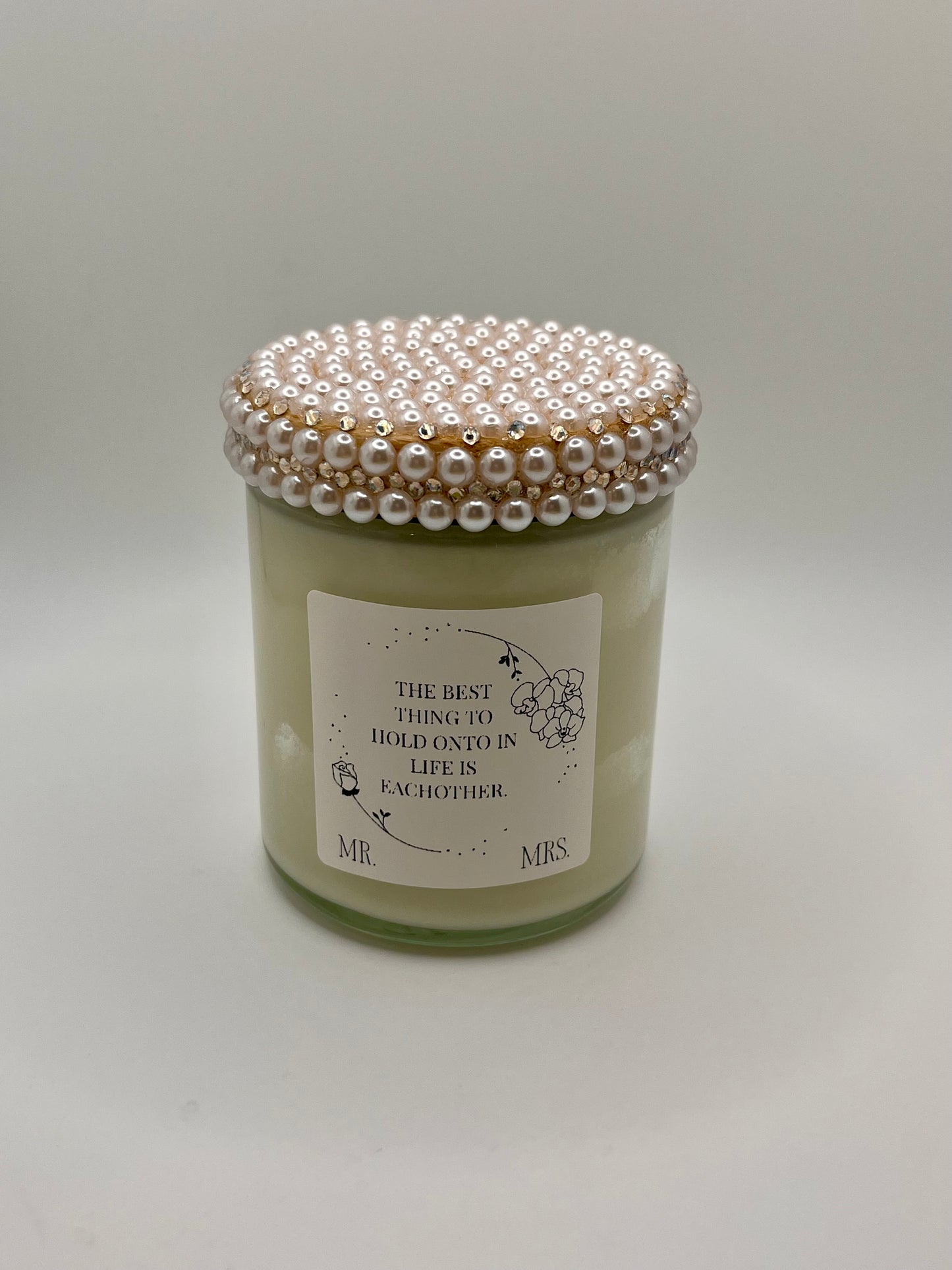 Mr. & Mrs. 7 Ounce Candles (Made to Order 4-6 weeks processing time) PLEASE READ PRODUCT DESCRIPTION