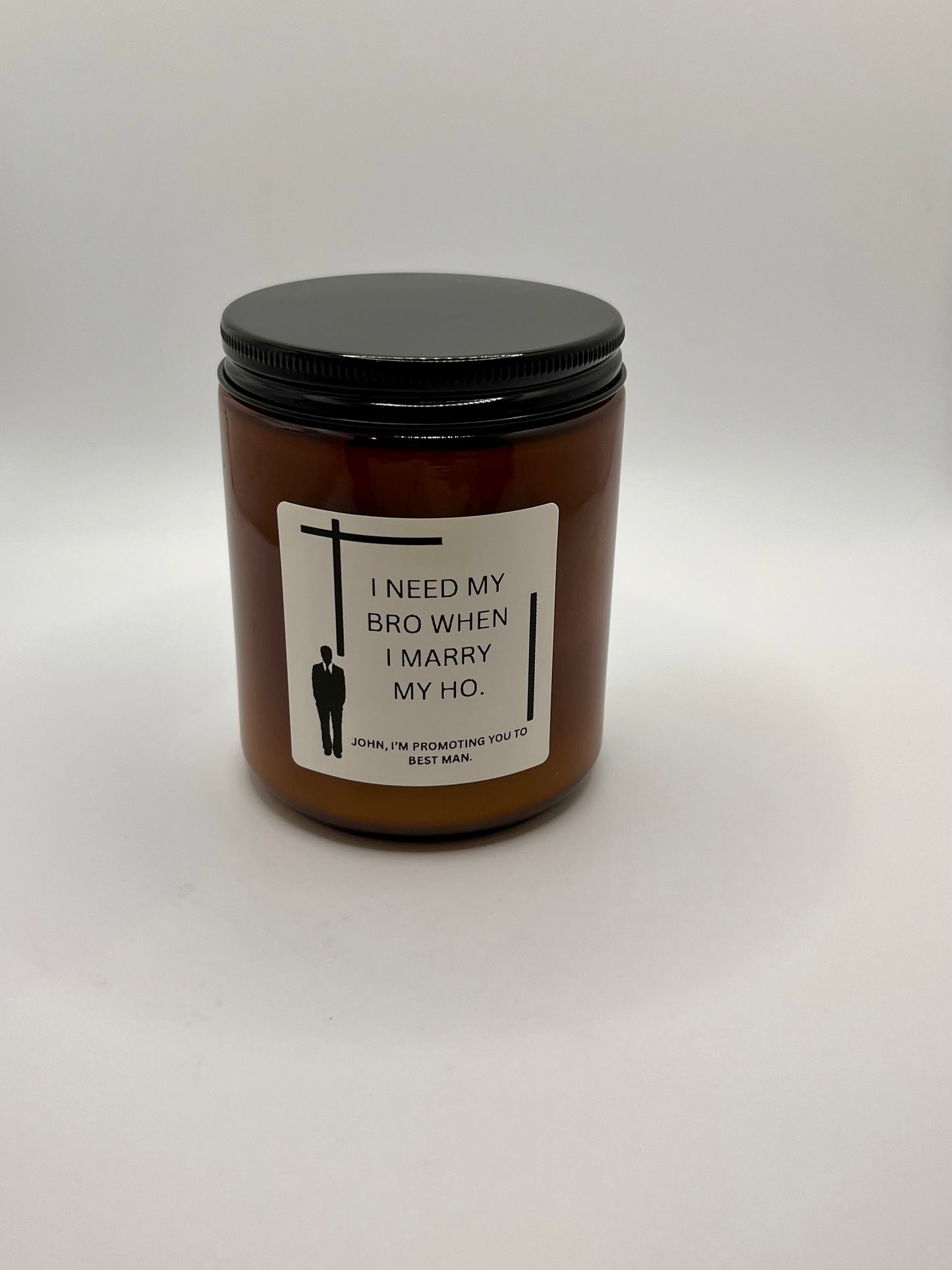 Best Man Proposal Candle ((Made to Order 4-6 weeks processing time) PLEASE READ PRODUCT DESCRIPTION