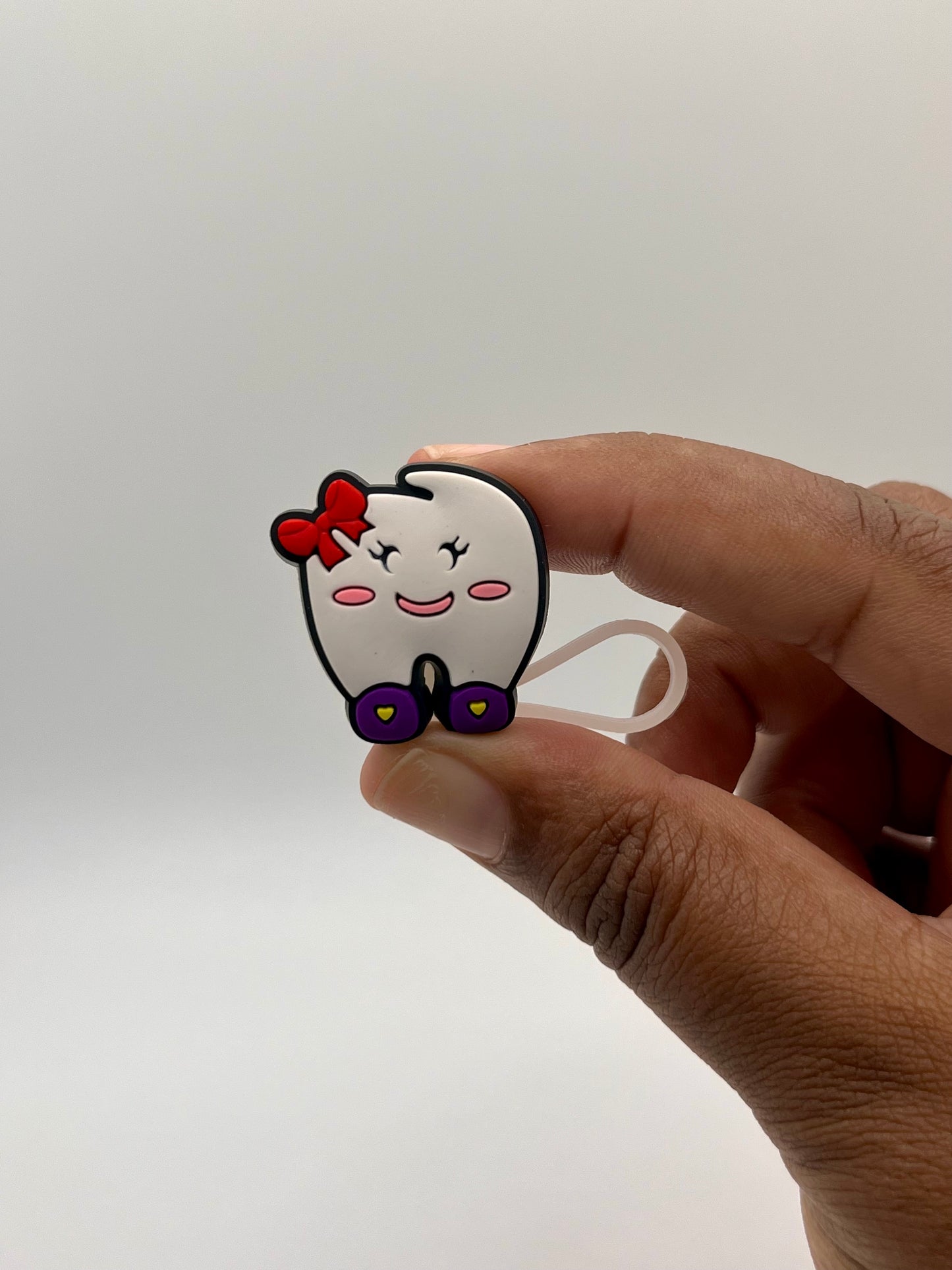 8mm Straw Topper with Glass Straw