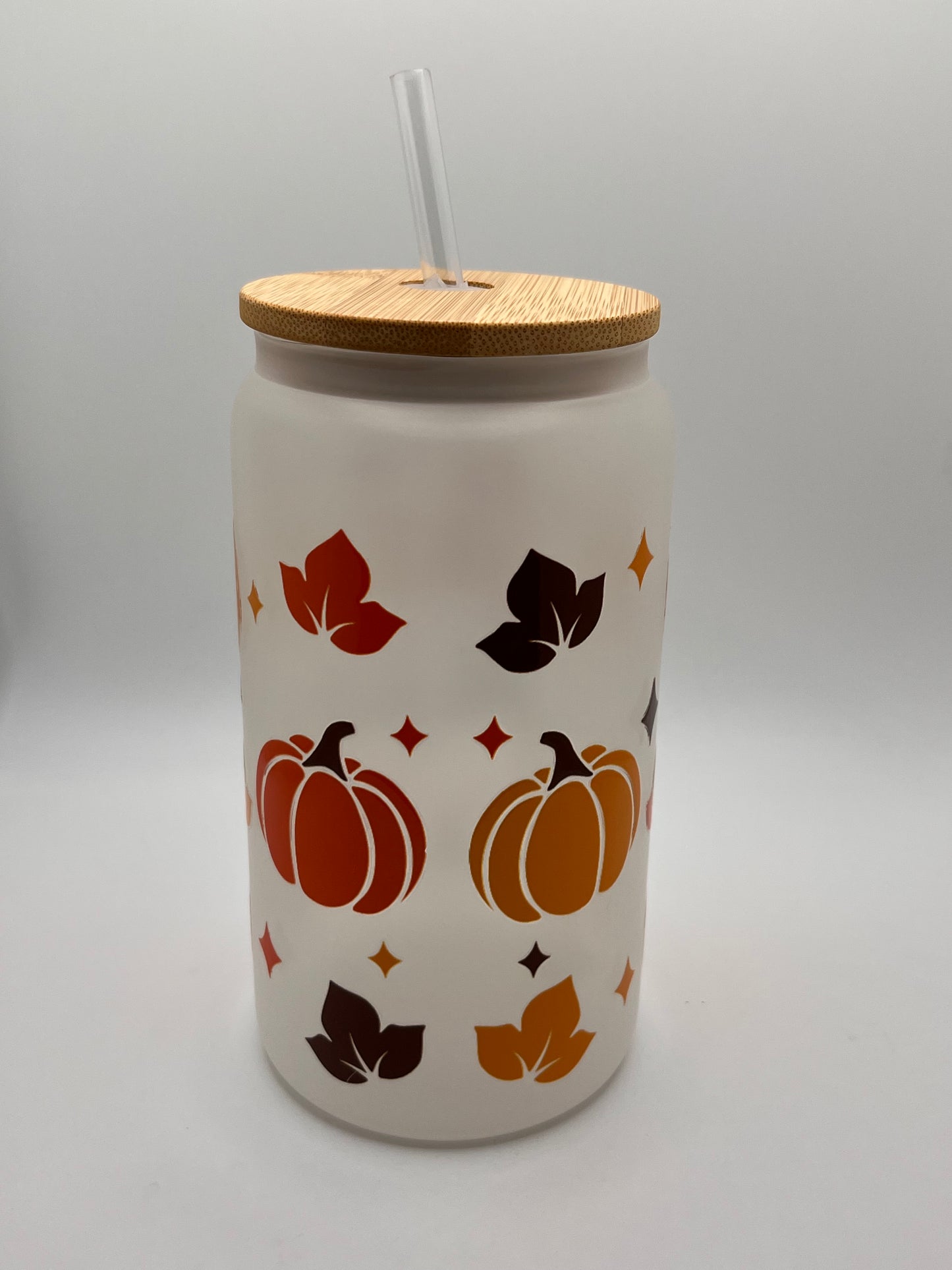 Ready to Ship Custom 16oz Frosted Glass Cup- BOGO 50% SALE