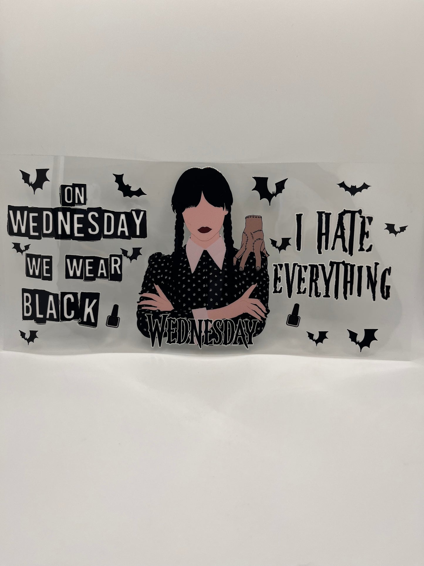 UV DTF WRAPS Catalog 2- Nurse Hello Kitty, Barbie, Commanders, Ravens, Best Dad Ever, Thanksgiving, Halloween, Christmas, True Crime, Cow Girl, Evil Eye, The Eras Tour, Princesses, Care Bears, Horse, Pokémon, Snoopy, Dog and Mickey & Friends and More.