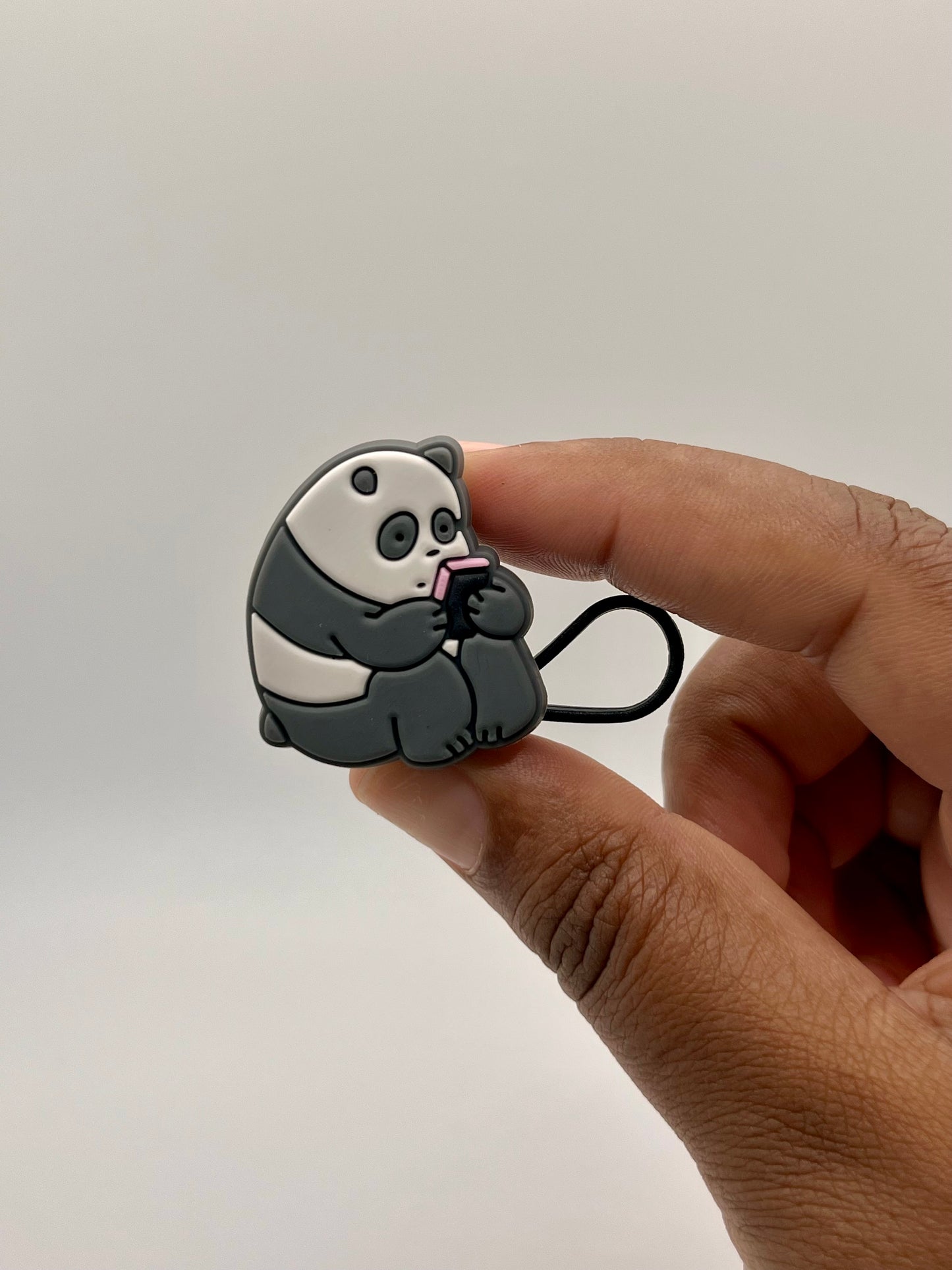 8mm Straw Topper with Glass Straw