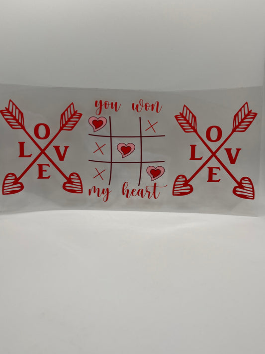 UV DTF WRAPS Catalog- Valentine's Day