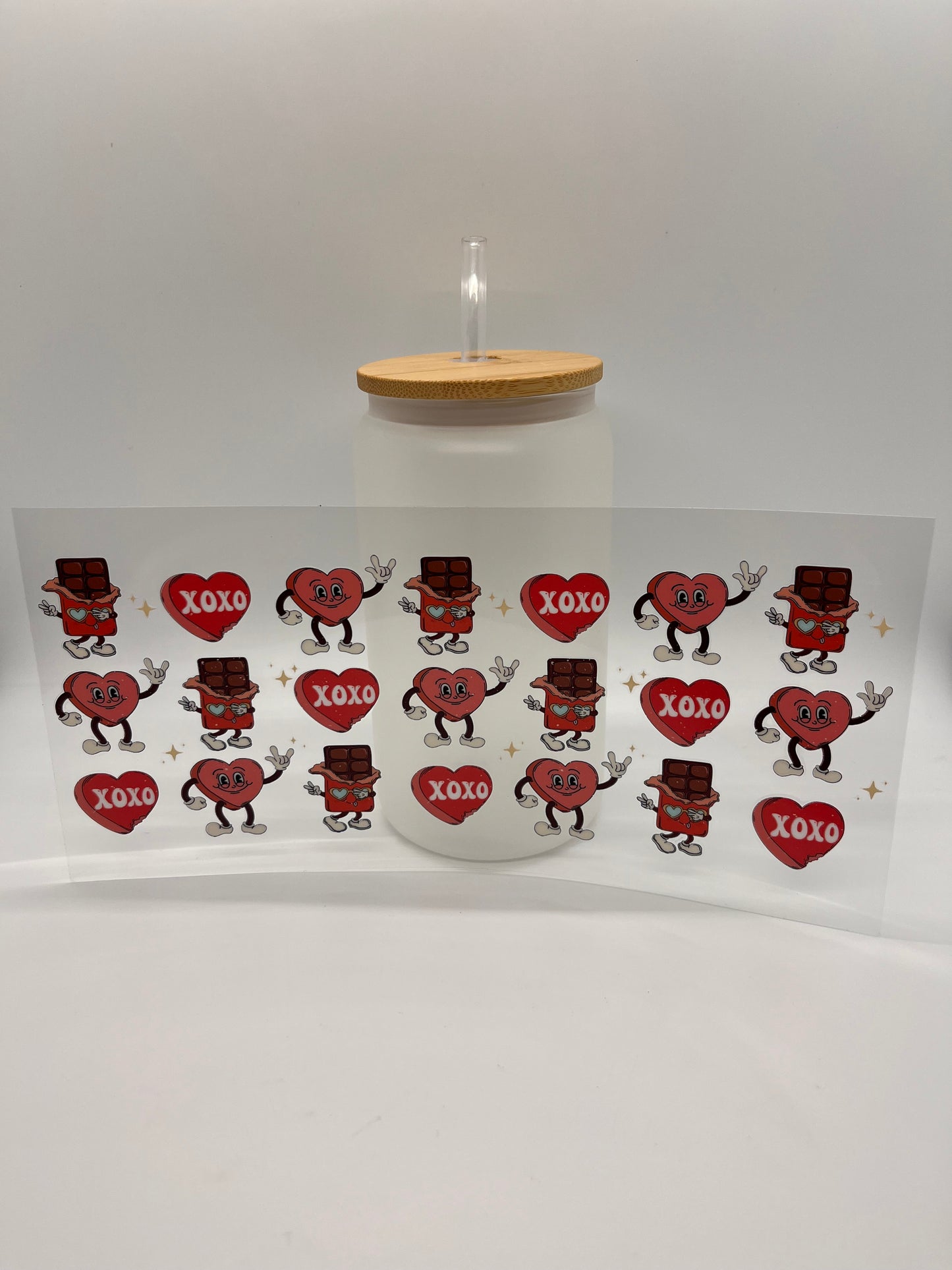 Libbey Valentine's Day Glass Cups