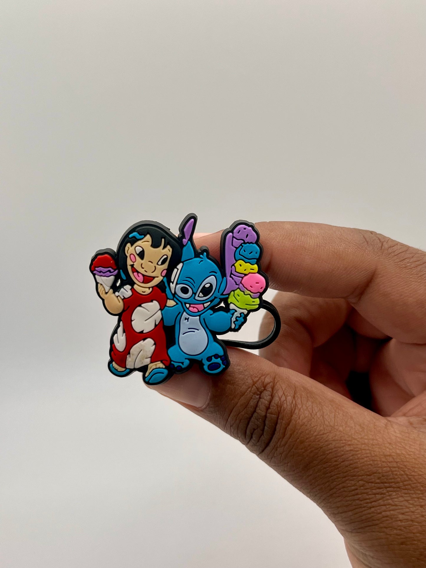 8mm Straw Topper with Glass Straw