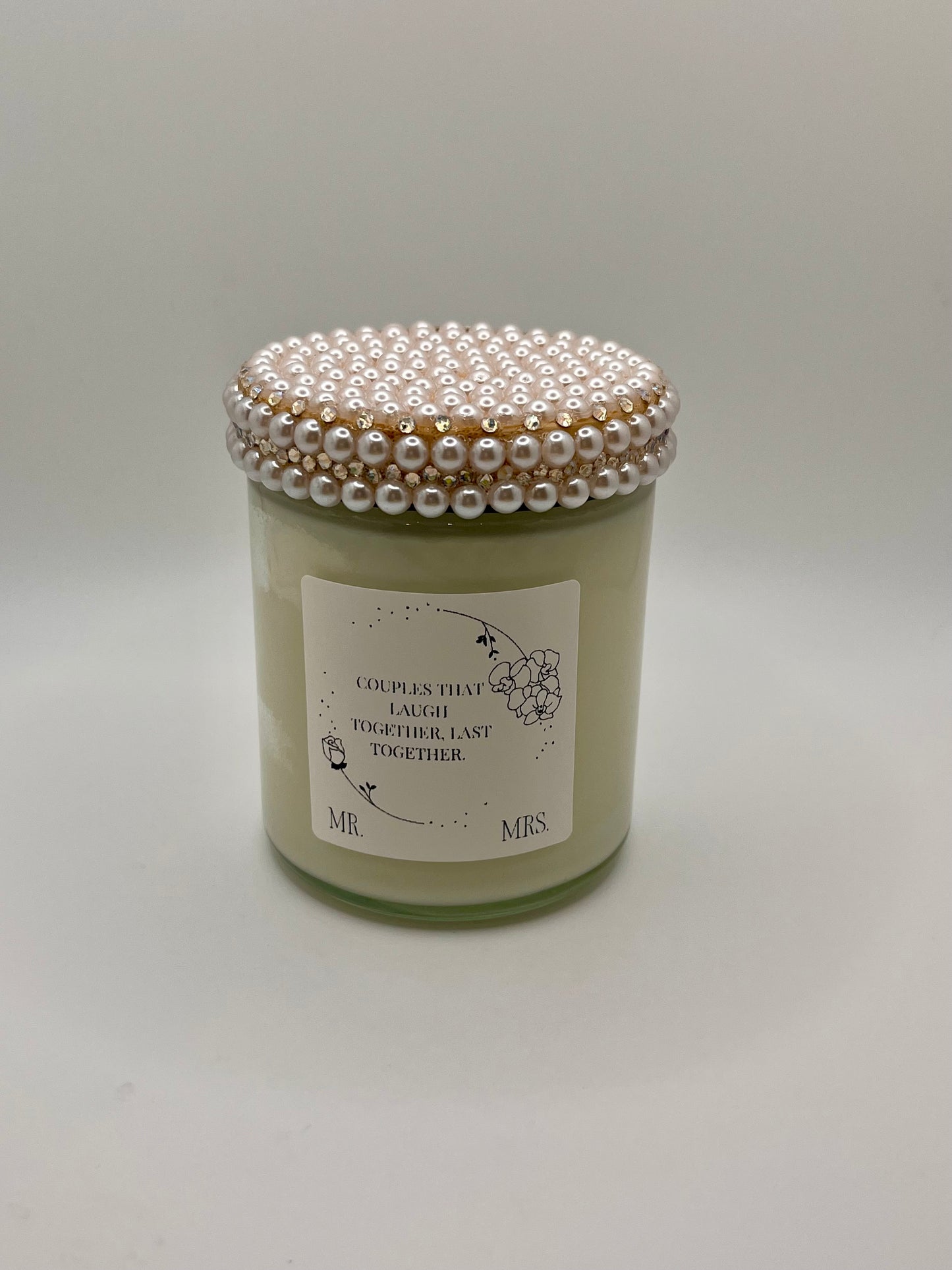 Mr. & Mrs. 7 Ounce Candles (Made to Order 4-6 weeks processing time) PLEASE READ PRODUCT DESCRIPTION