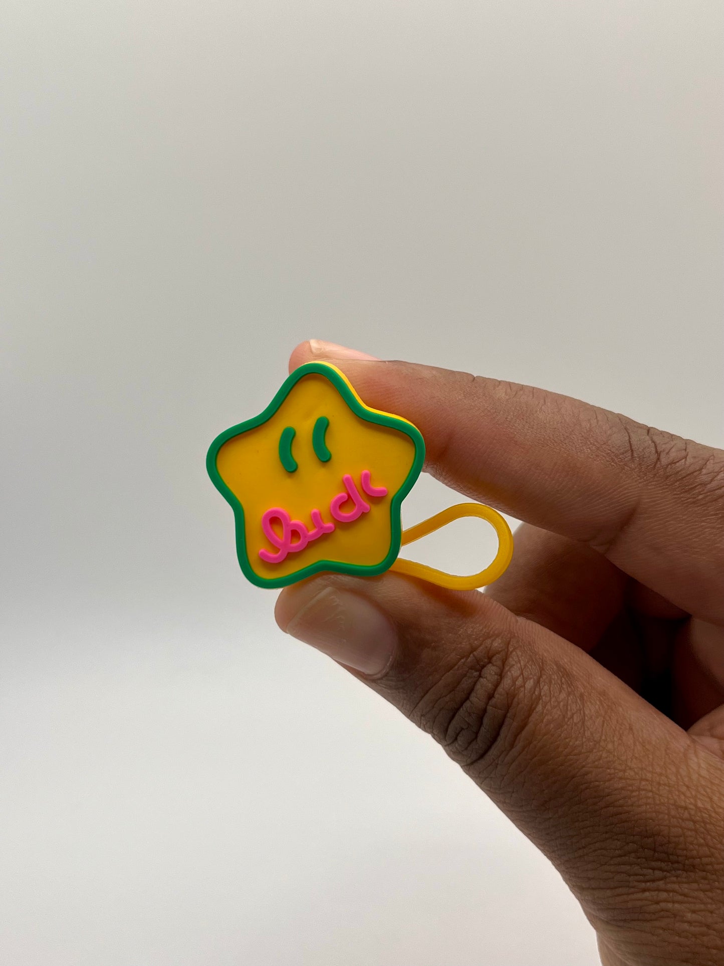 8mm Straw Topper with Glass Straw