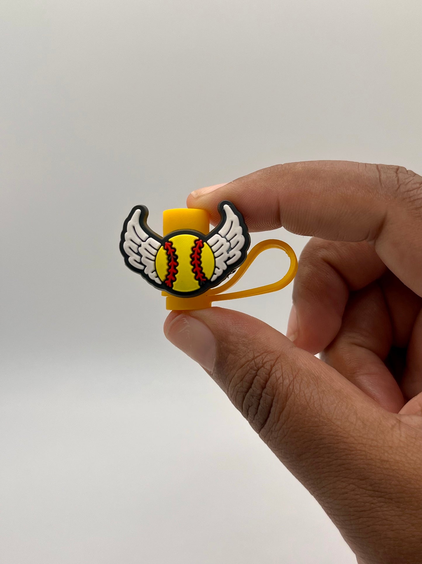 8mm Straw Topper with Glass Straw