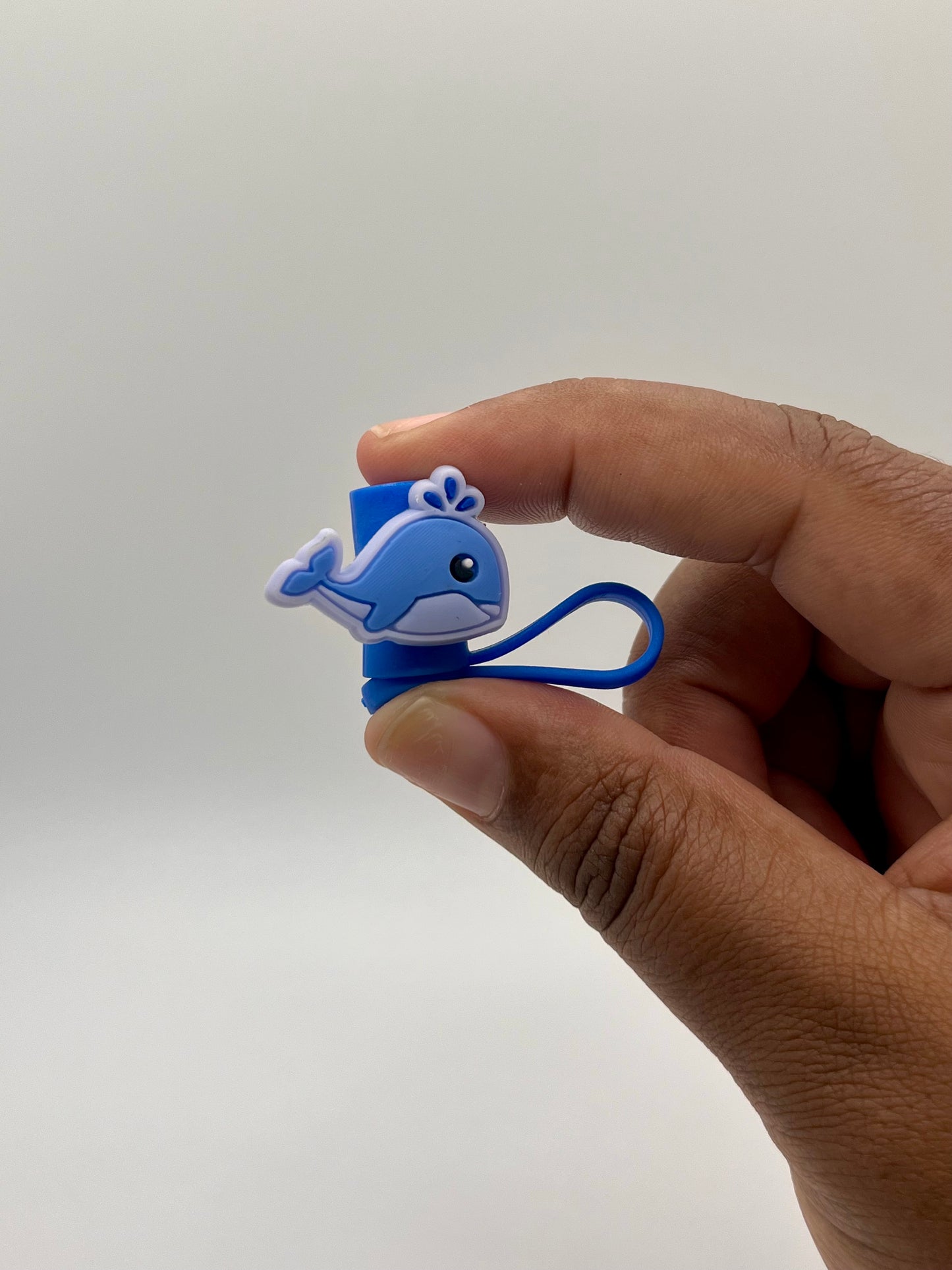 8mm Straw Topper with Glass Straw