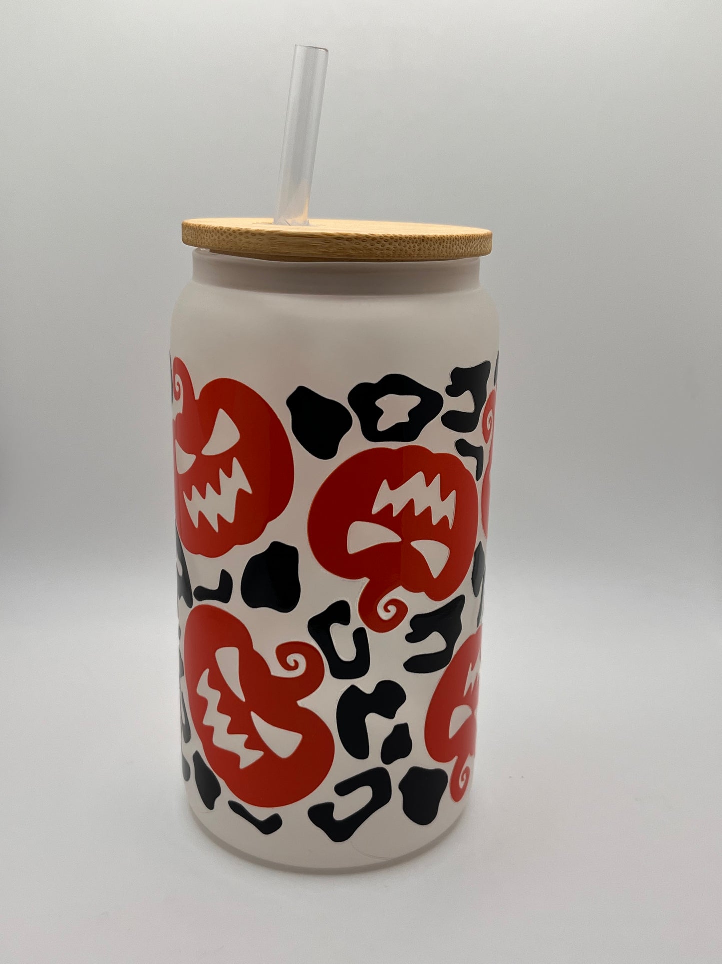 Ready to Ship Custom 16oz Frosted Glass Cup- BOGO 50% SALE
