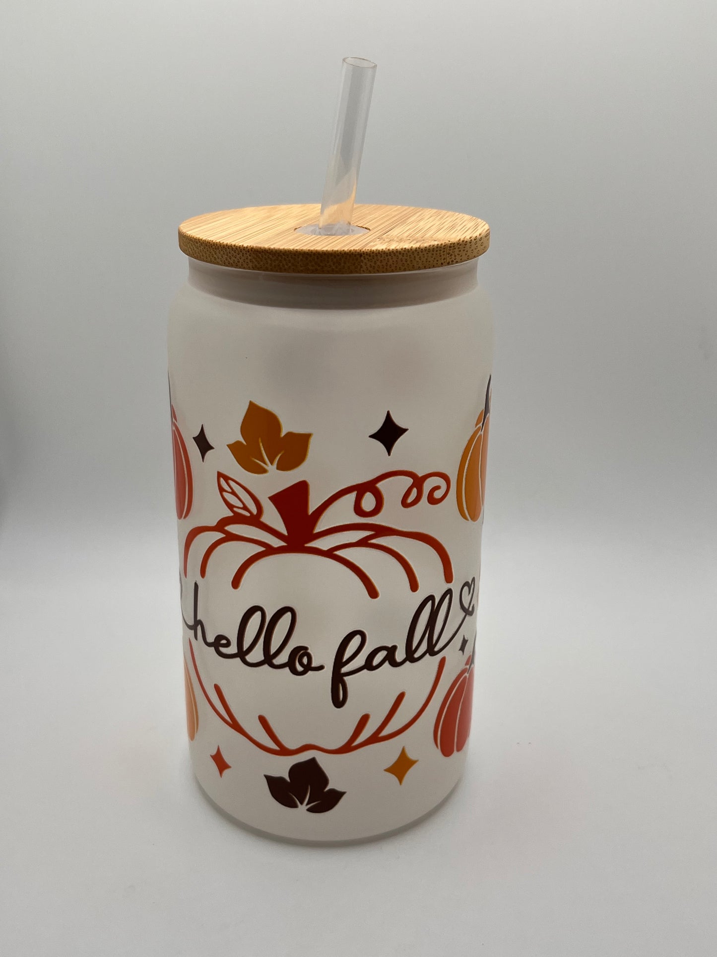 Ready to Ship Custom 16oz Frosted Glass Cup- BOGO 50% SALE