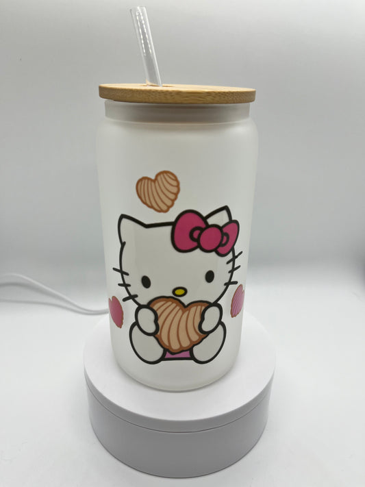 Oopsie Cups! 16 Ounce Frosted Glass- Ready to Ship SALE