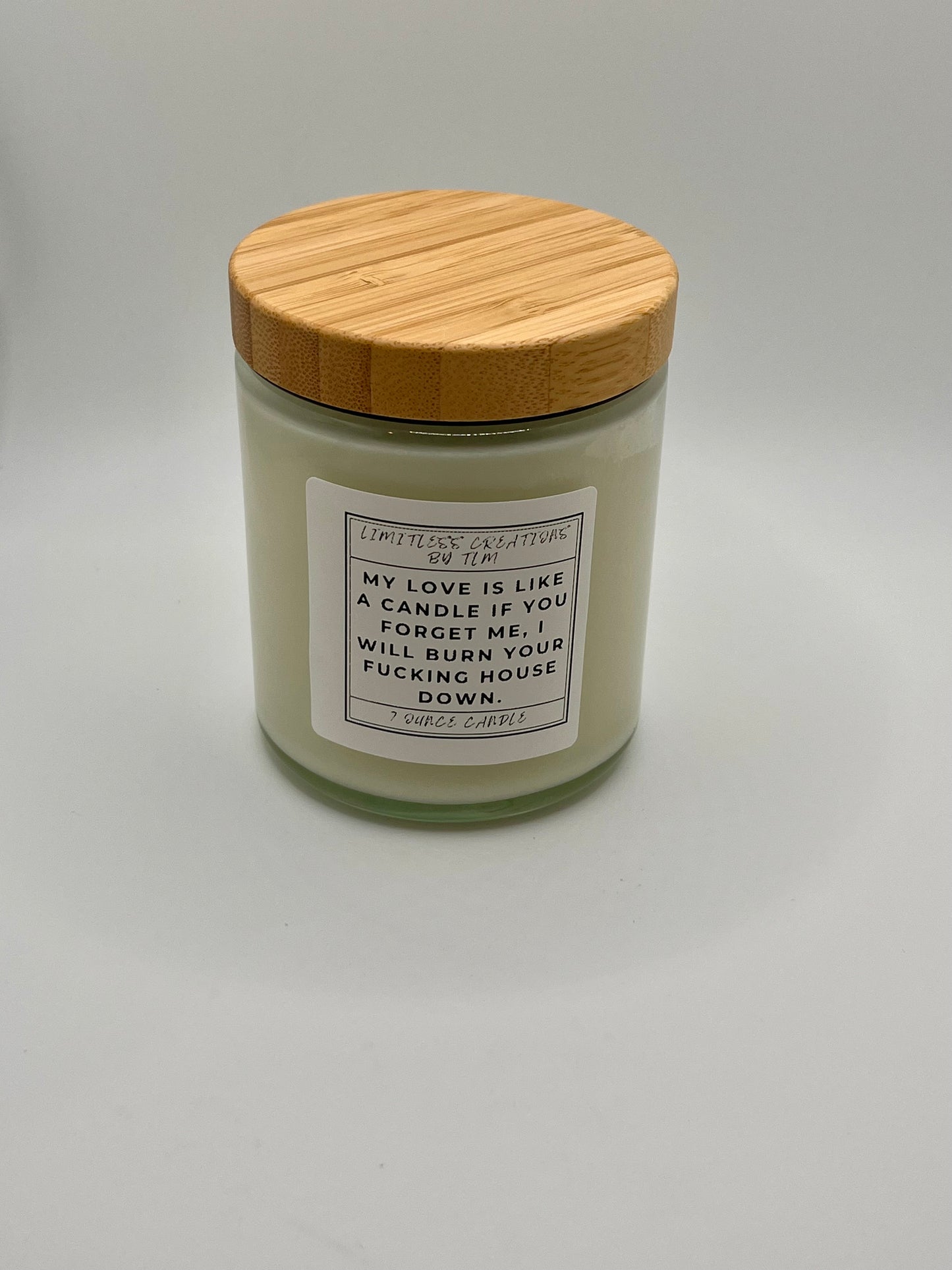 7oz Candles with Sayings (Made to Order) PLEASE READ PRODUCT DESCRIPTION