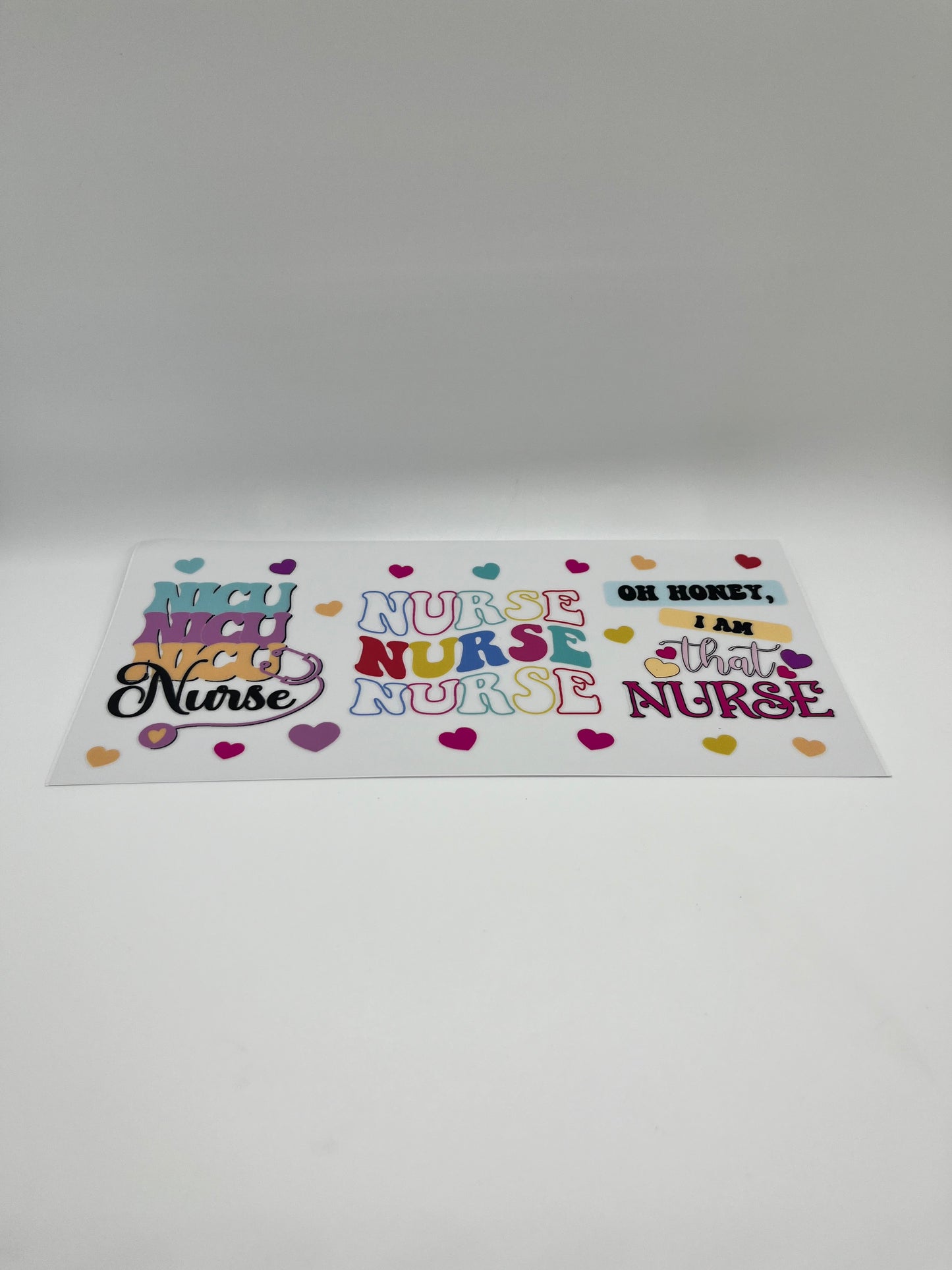 UV DTF WRAPS Catalog 2- Nurse Hello Kitty, Barbie, Commanders, Ravens, Best Dad Ever, Thanksgiving, Halloween, Christmas, True Crime, Cow Girl, Evil Eye, The Eras Tour, Princesses, Care Bears, Horse, Pokémon, Snoopy, Dog and Mickey & Friends and More.