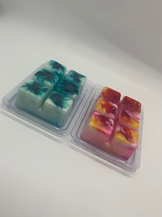 2.4oz Marble Swirl Wax Melts Events (Made to Order- 4 weeks processing time)