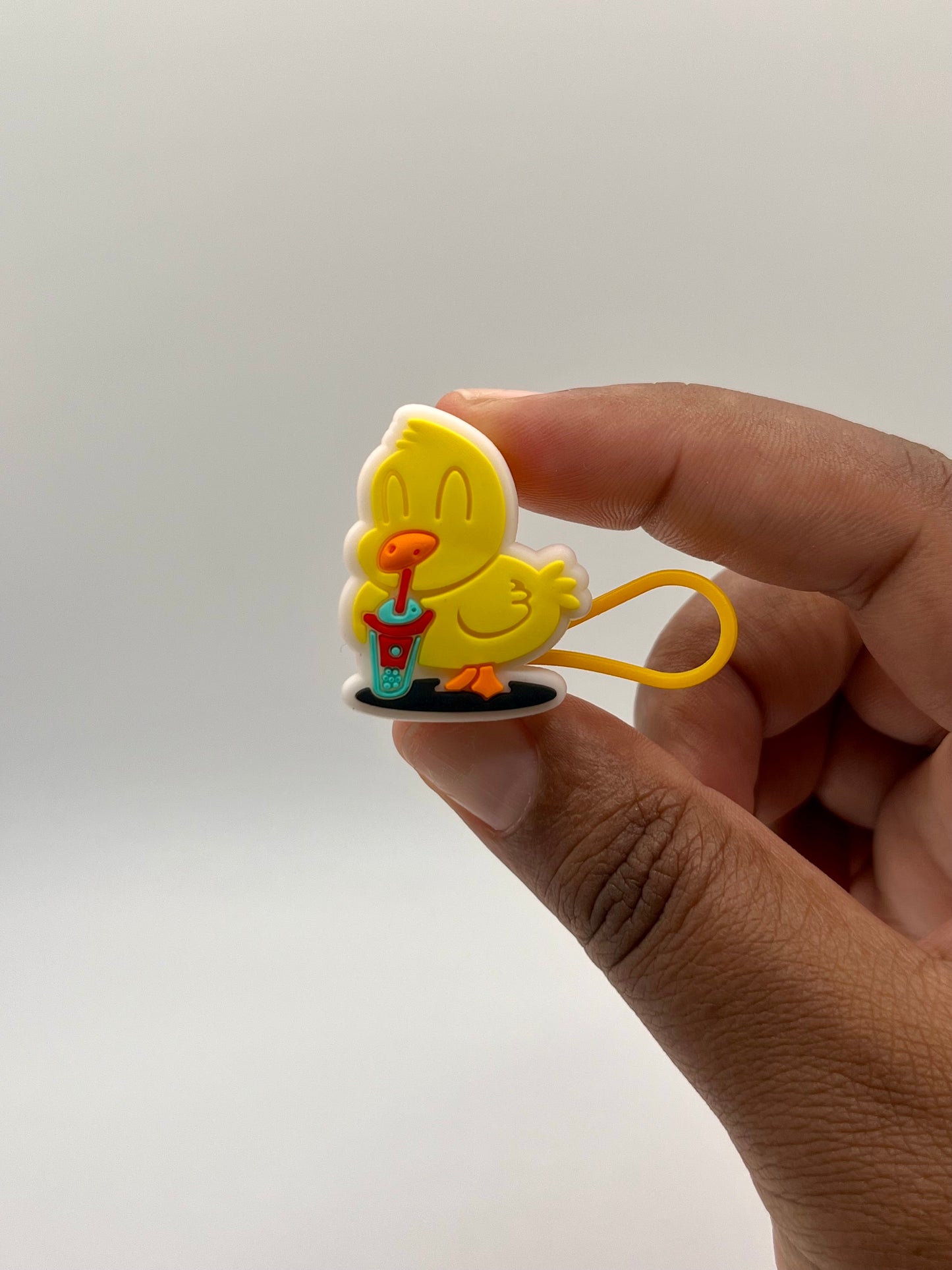 8mm Straw Topper with Glass Straw