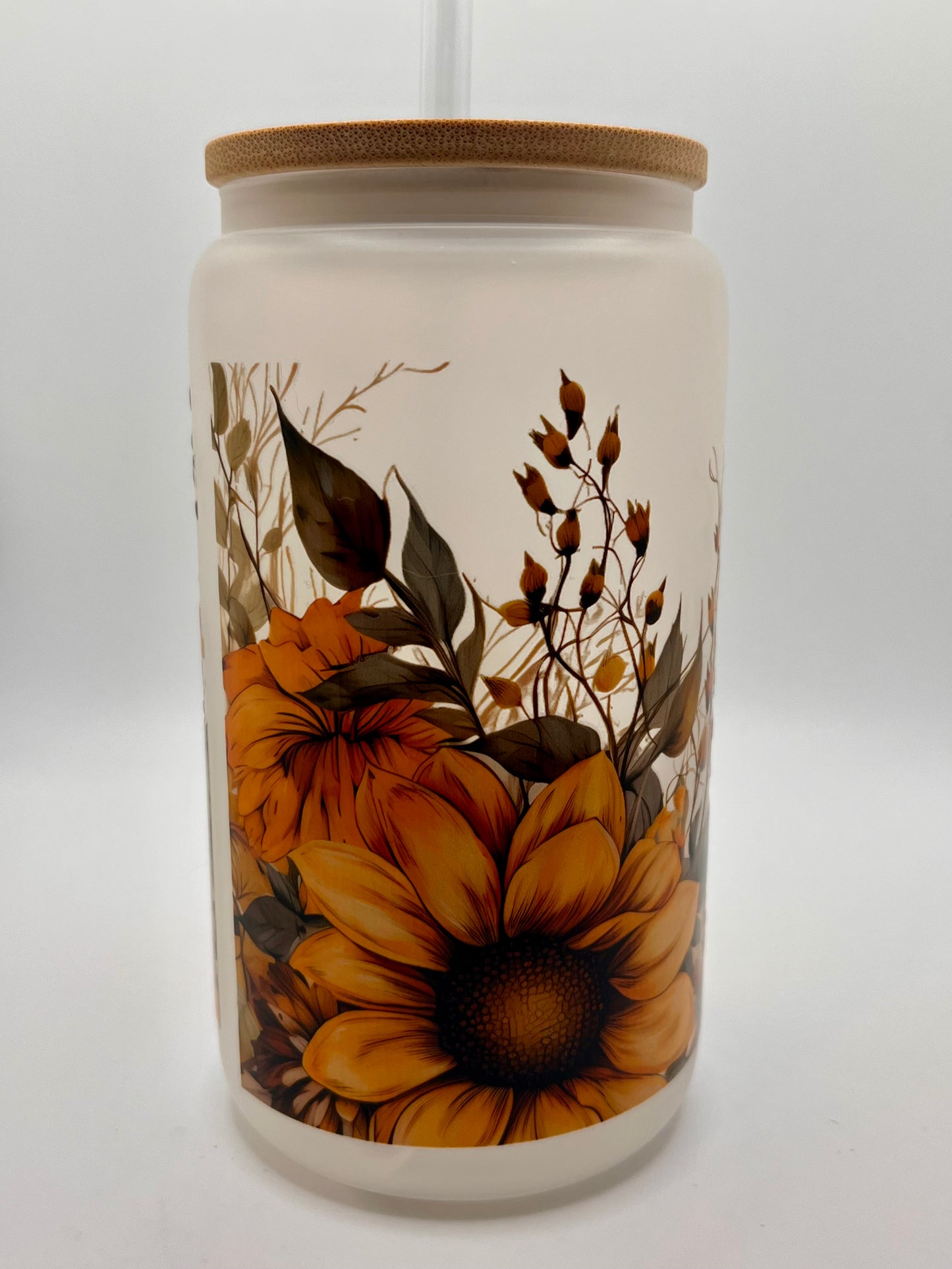 Oopsie Cups! 16 Ounce Frosted Glass- Ready to Ship 35% OFF SALE