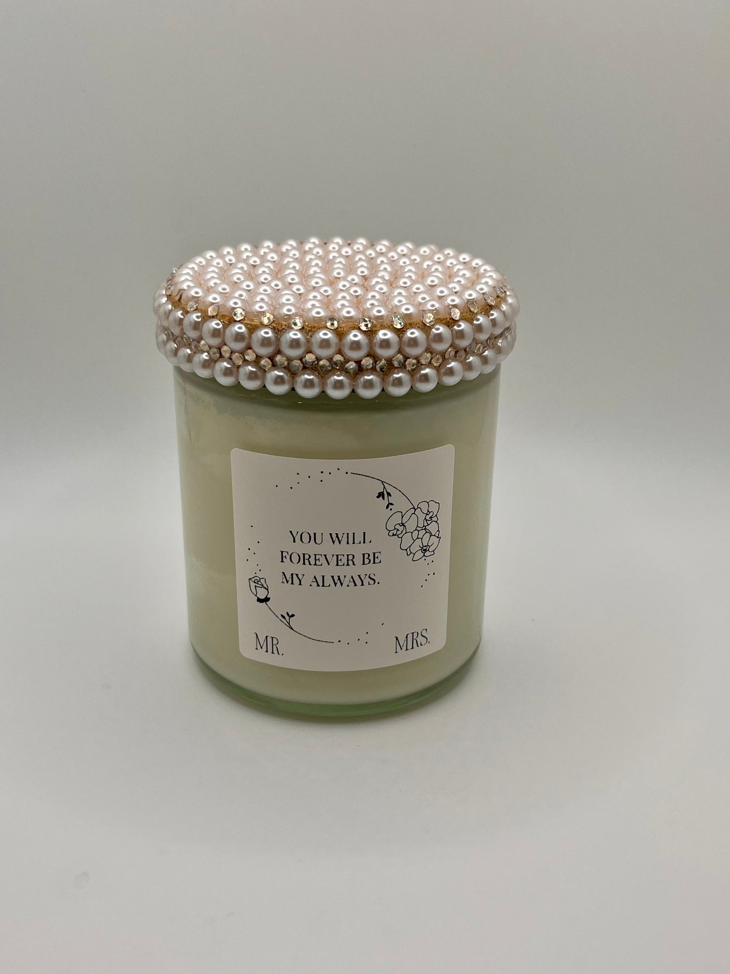 Mr. & Mrs. 7 Ounce Candles (Made to Order 4-6 weeks processing time) PLEASE READ PRODUCT DESCRIPTION