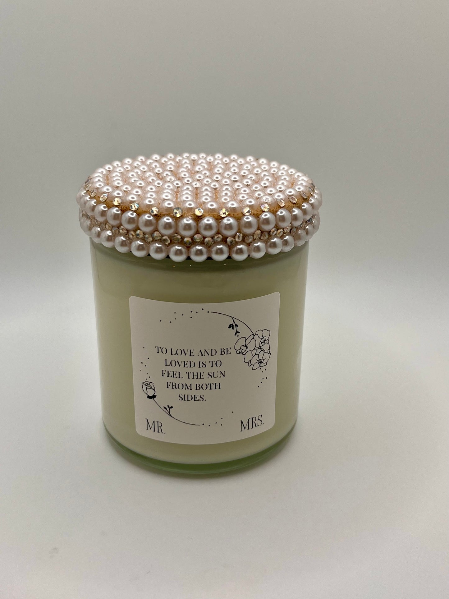 Mr. & Mrs. 7 Ounce Candles (Made to Order 4-6 weeks processing time) PLEASE READ PRODUCT DESCRIPTION
