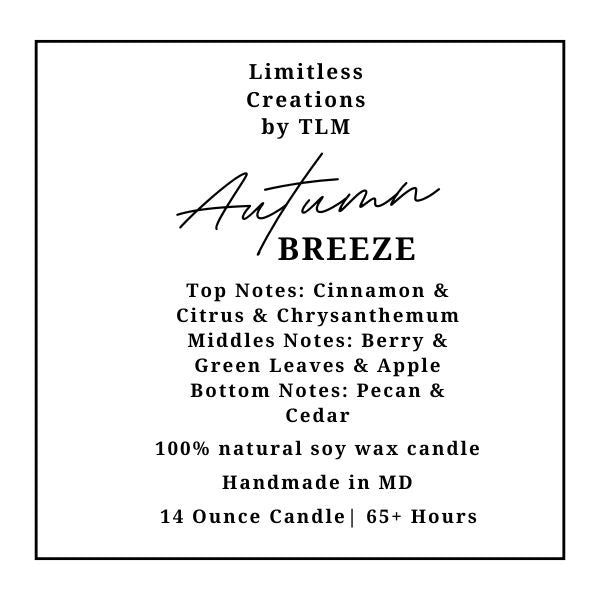 Limitless Seasonal 7oz & 14oz Candles & 2.4oz Wax Melts (Made to Order)