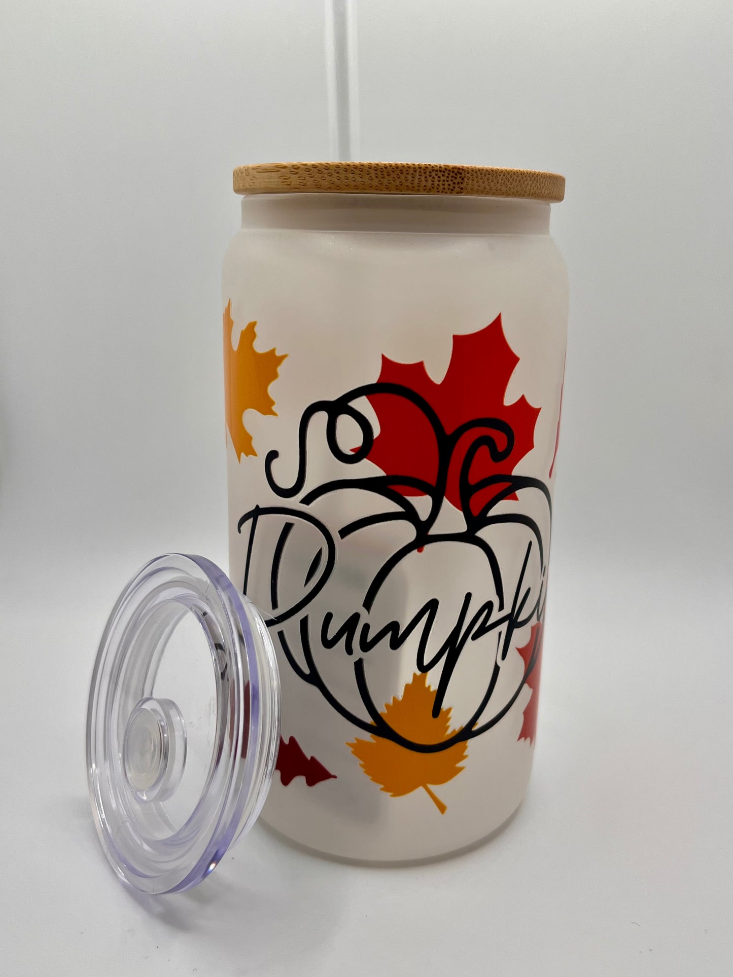 Oopsie Cups! 16 Ounce Frosted Glass- Ready to Ship 35% OFF SALE