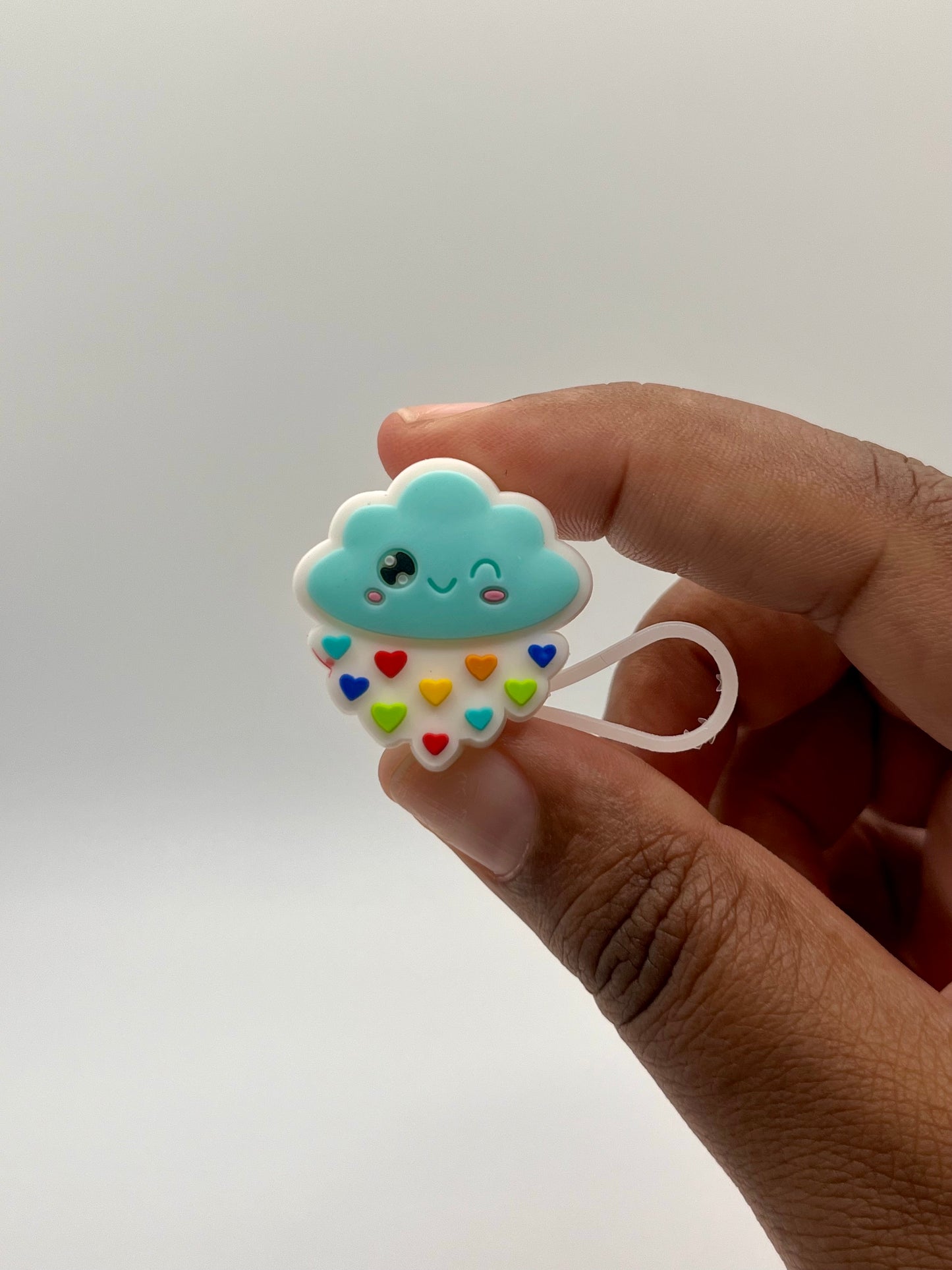 8mm Straw Topper with Glass Straw