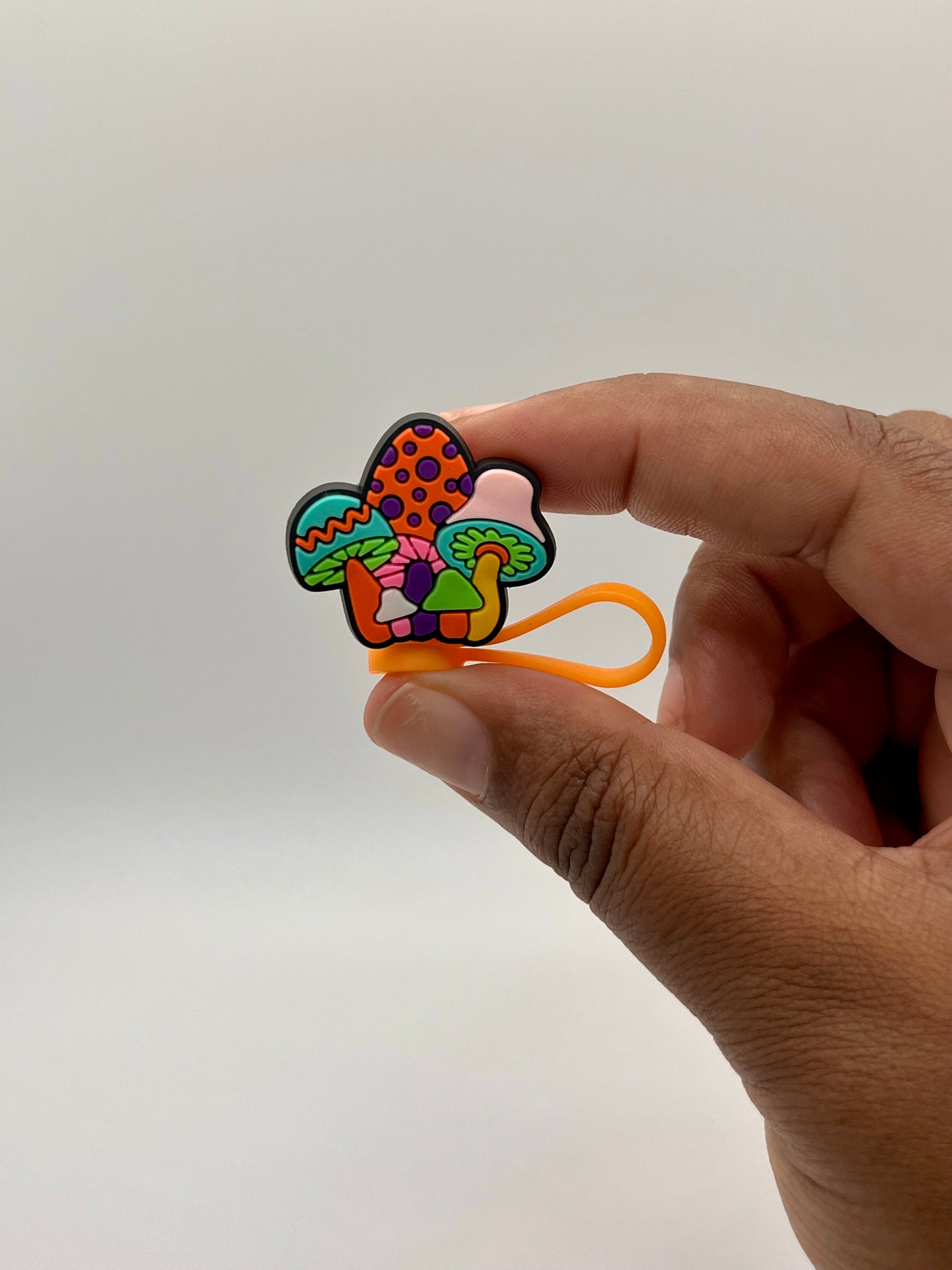 8mm Straw Topper with Glass Straw