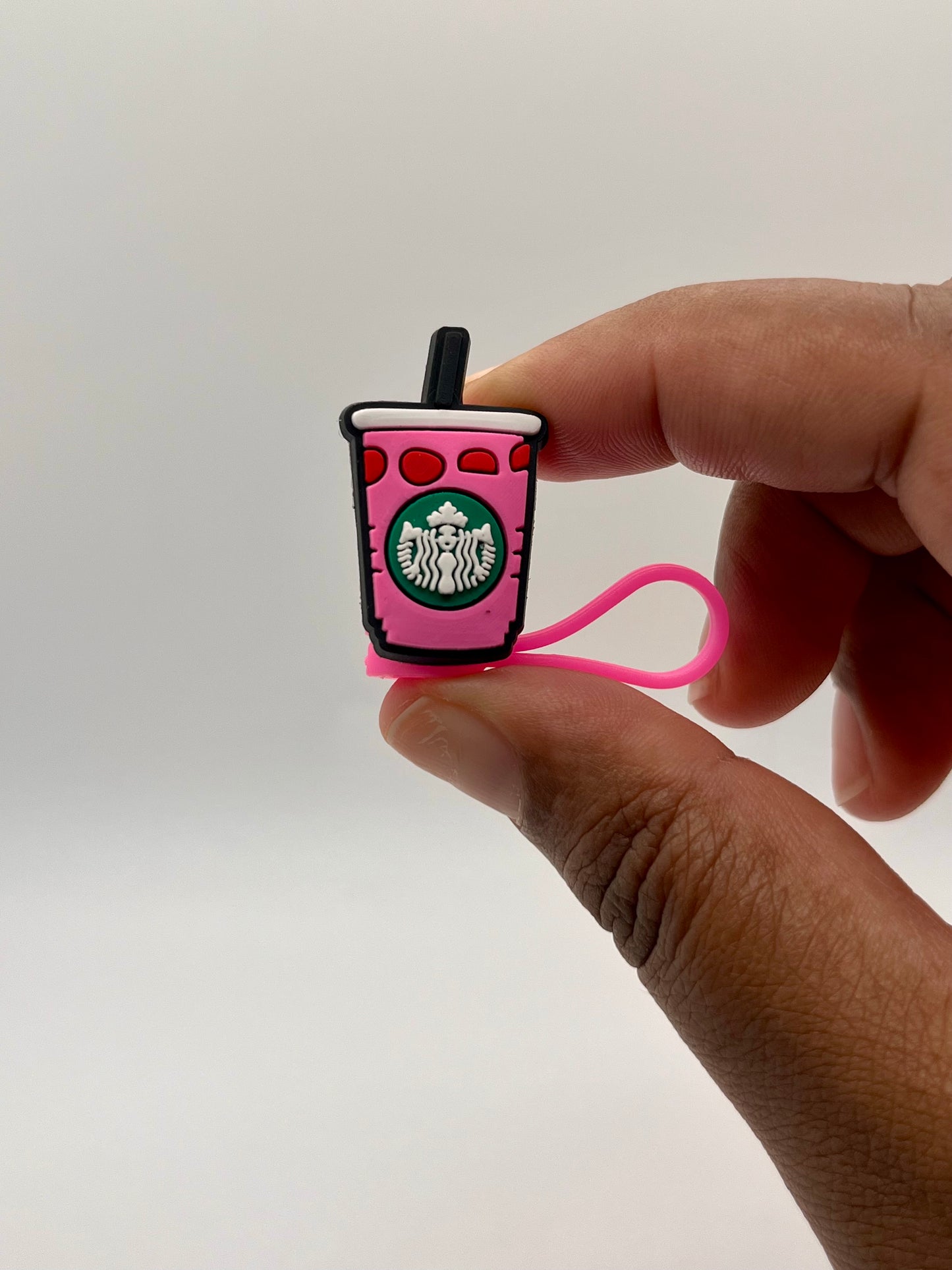 8mm Straw Topper with Glass Straw