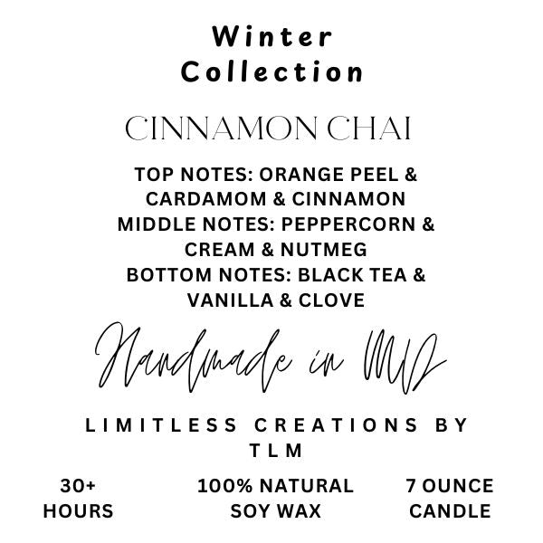 Limitless Seasonal 7oz & 14oz Candles & 2.4oz Wax Melts (Made to Order)