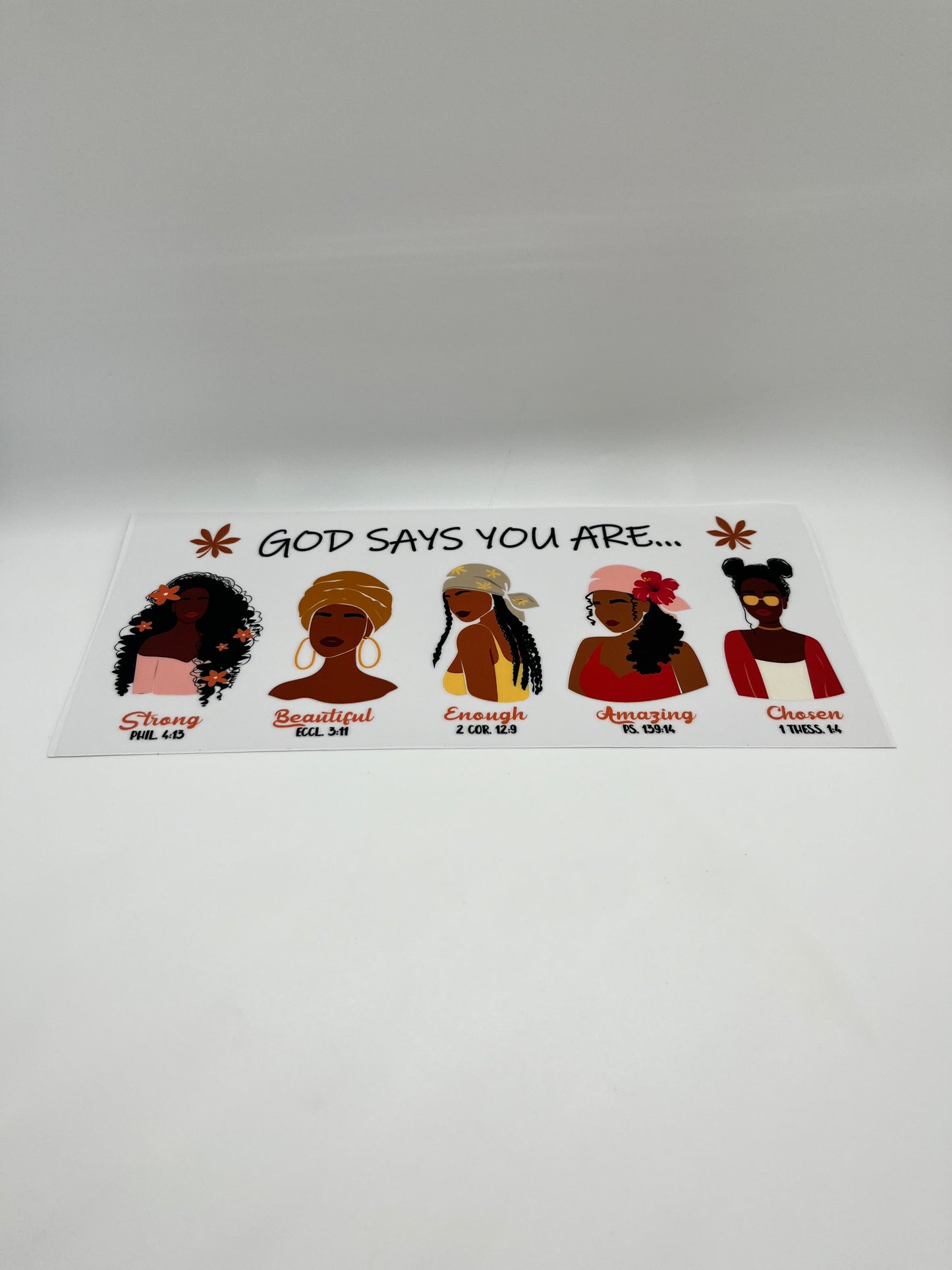 UV DTF WRAPS Catalog 1- Spiderman, Halloween, Black Women, Coffee, Bible, Mama, Beach, Flower, Christmas, Butterfly, Teacher, Bookworm, 420 and Harry Potter- PLEASE READ PRODUCT DESCRIPTION