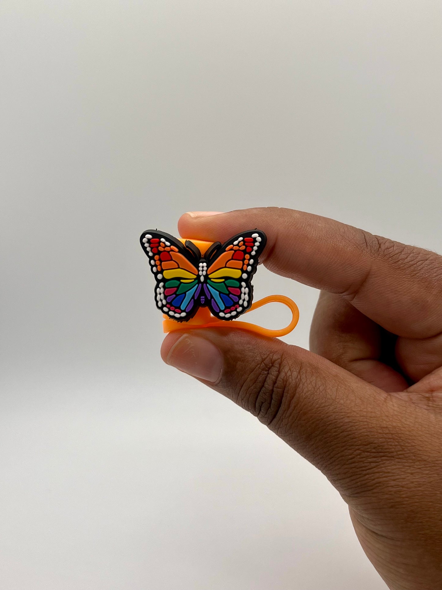 8mm Straw Topper with Glass Straw