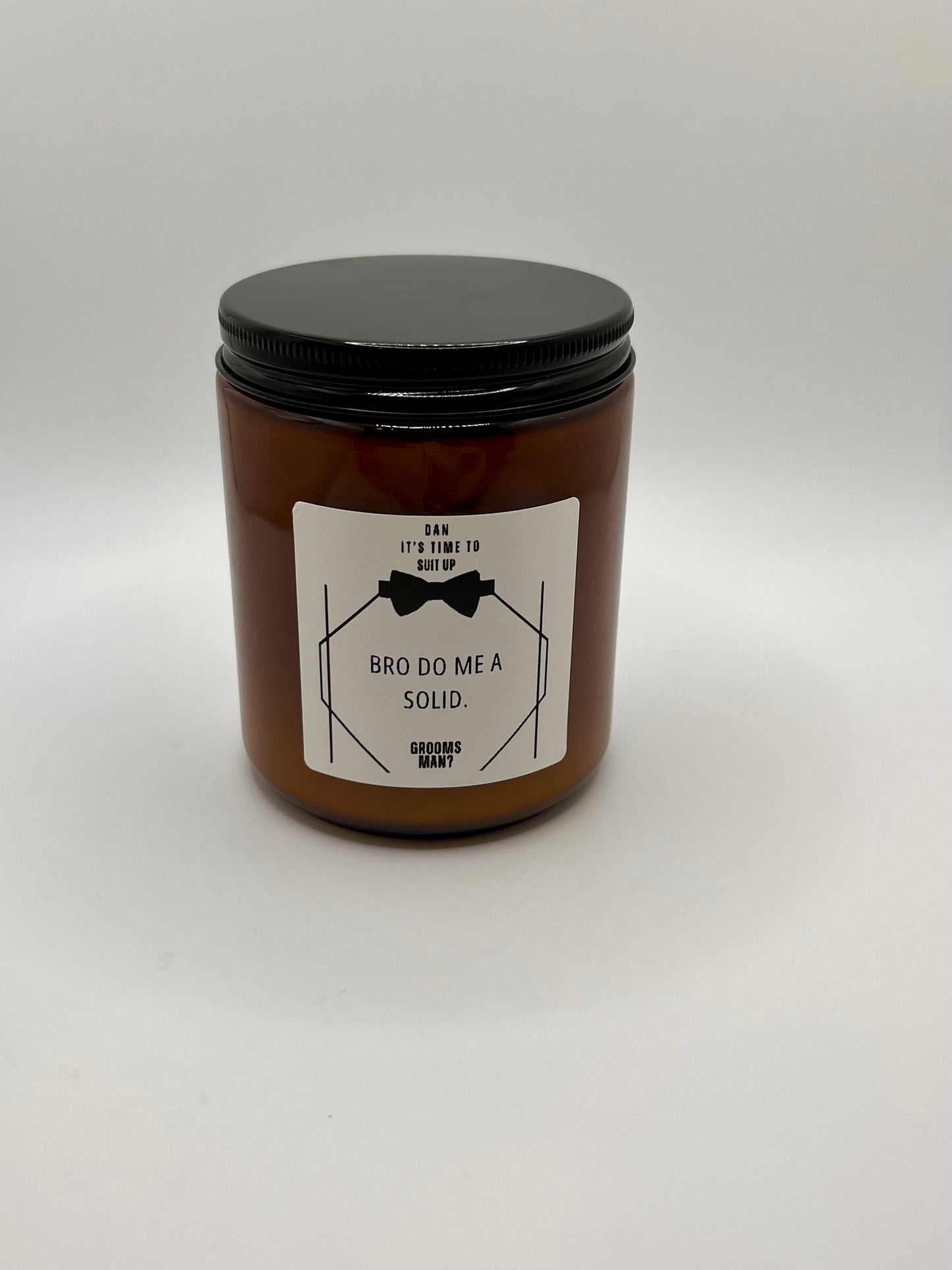 Will You Be My Groomsman Proposal Candle (Made to Order 4-6 weeks processing time) PLEASE READ PRODUCT DESCRIPTION