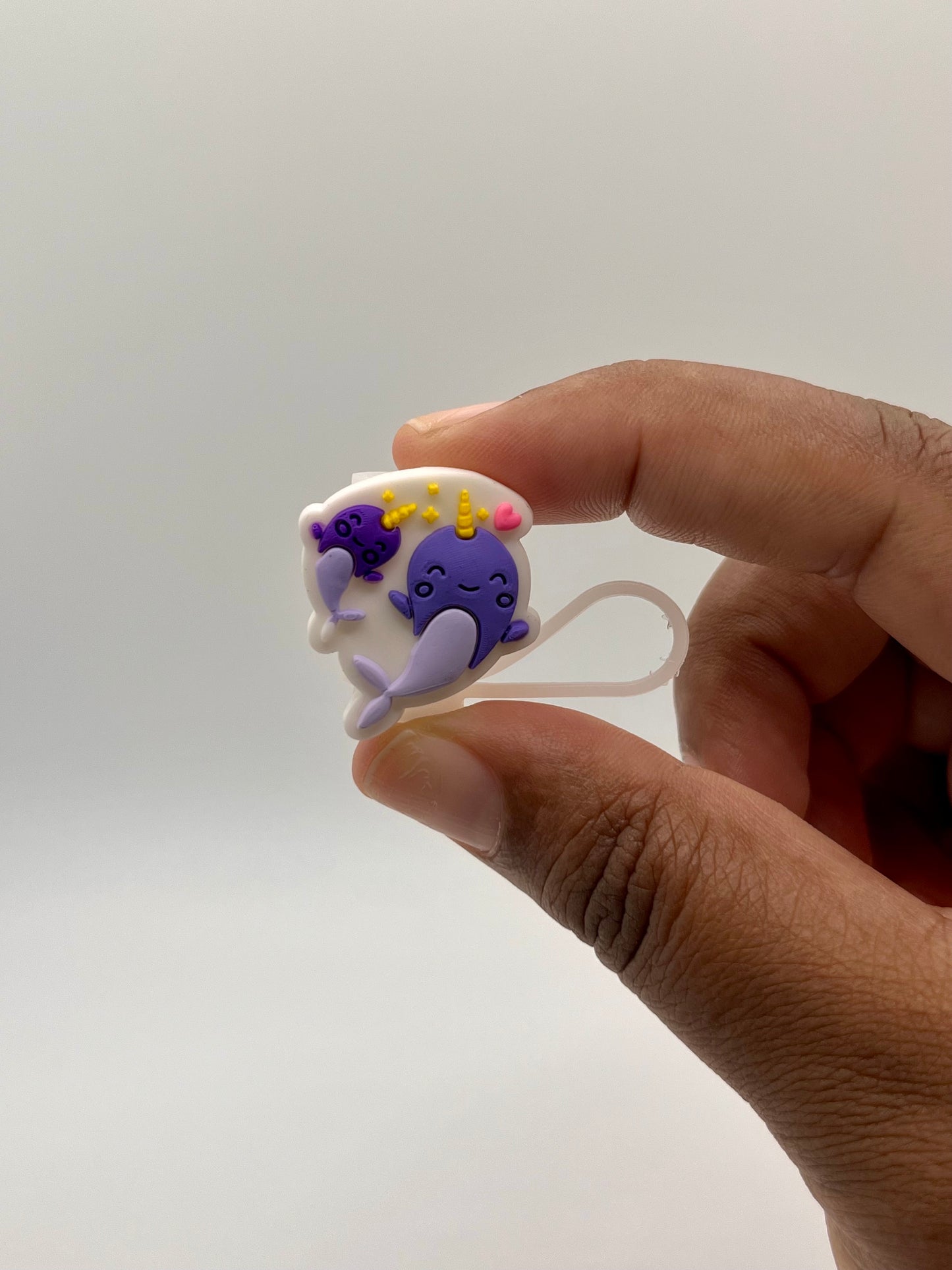 8mm Straw Topper with Glass Straw