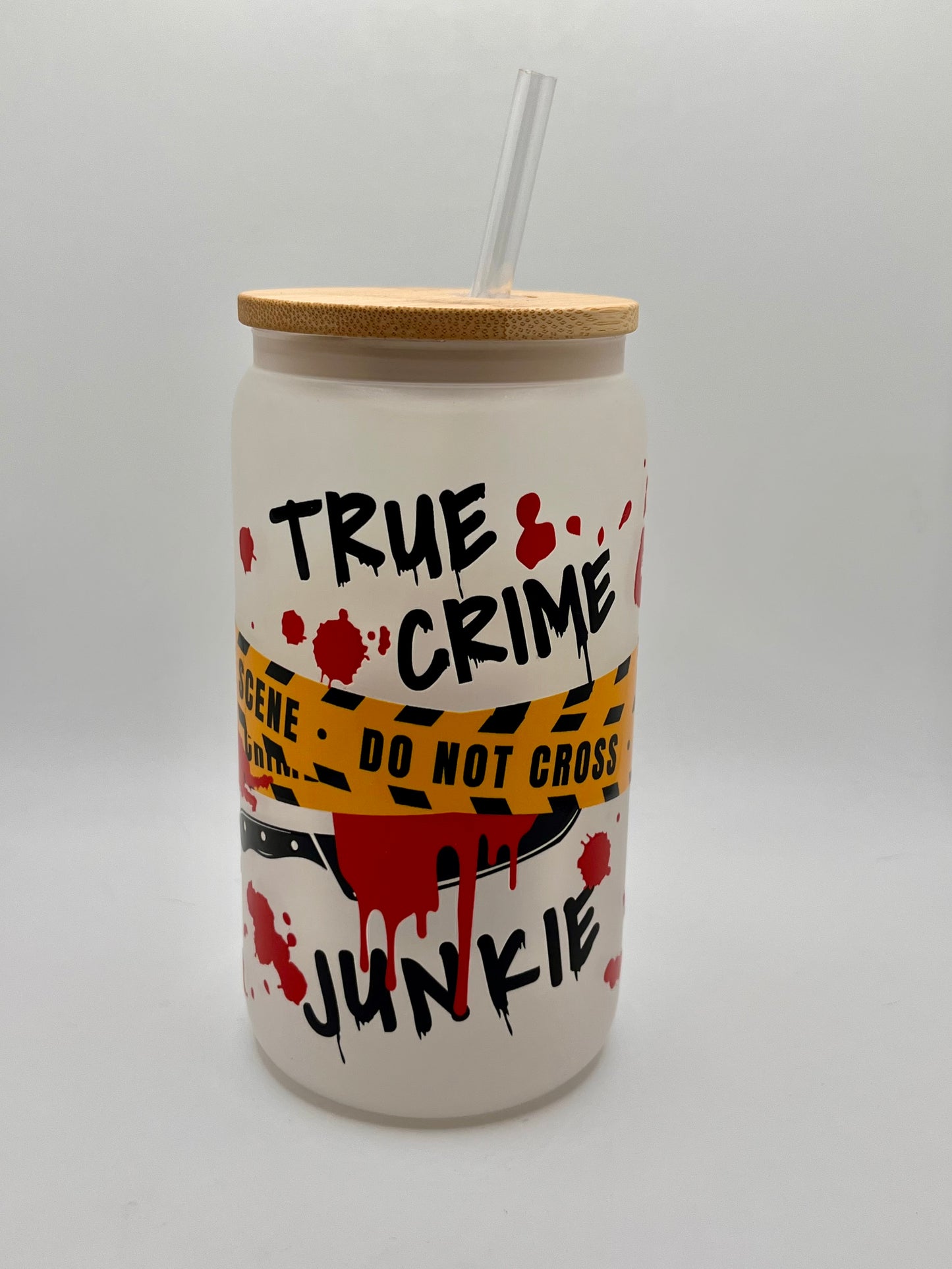 Ready to Ship Custom 16oz Frosted Glass Cup- BOGO 50% SALE