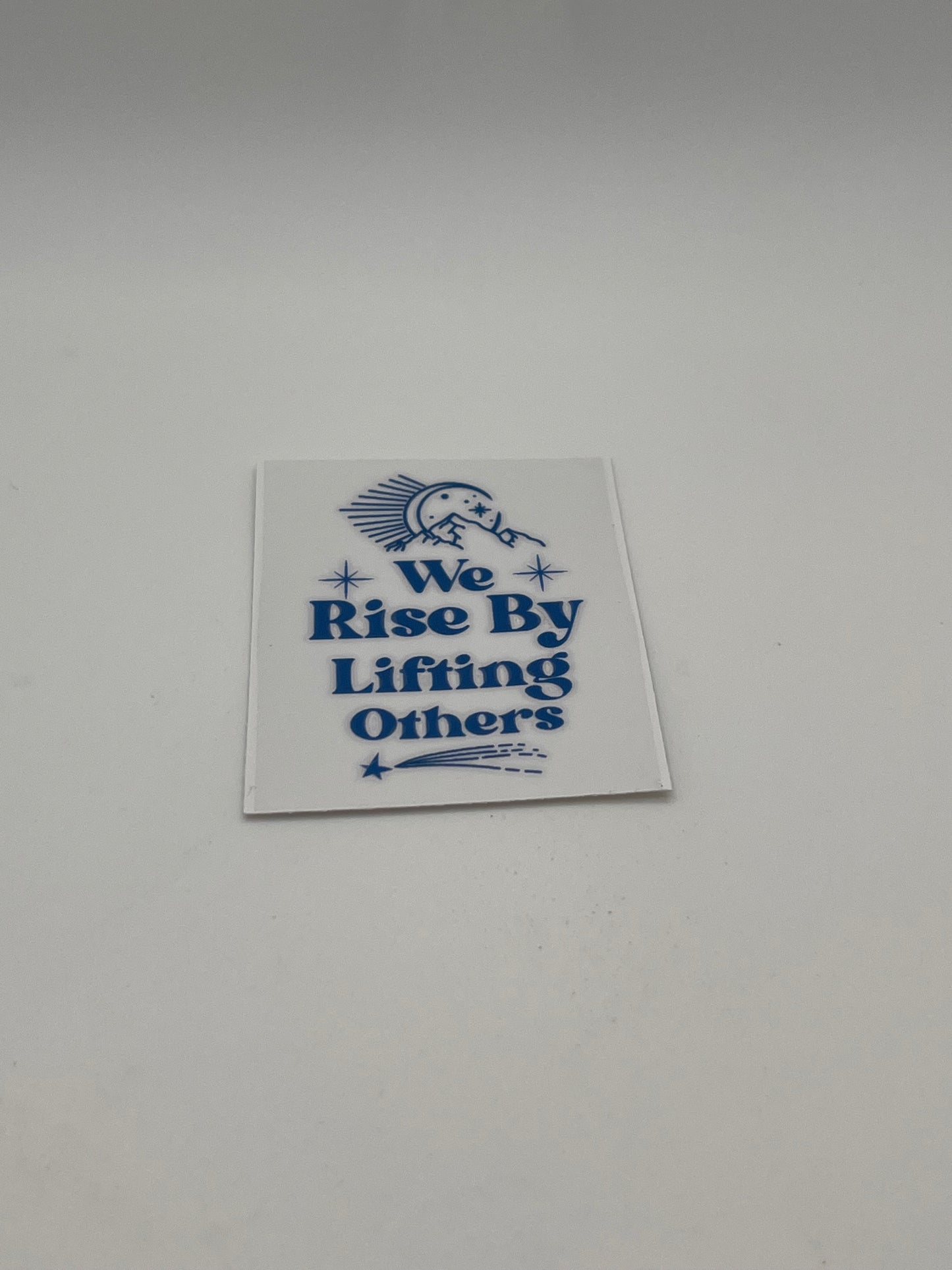 Rise By Lifting Others (Blue)- For Keychains