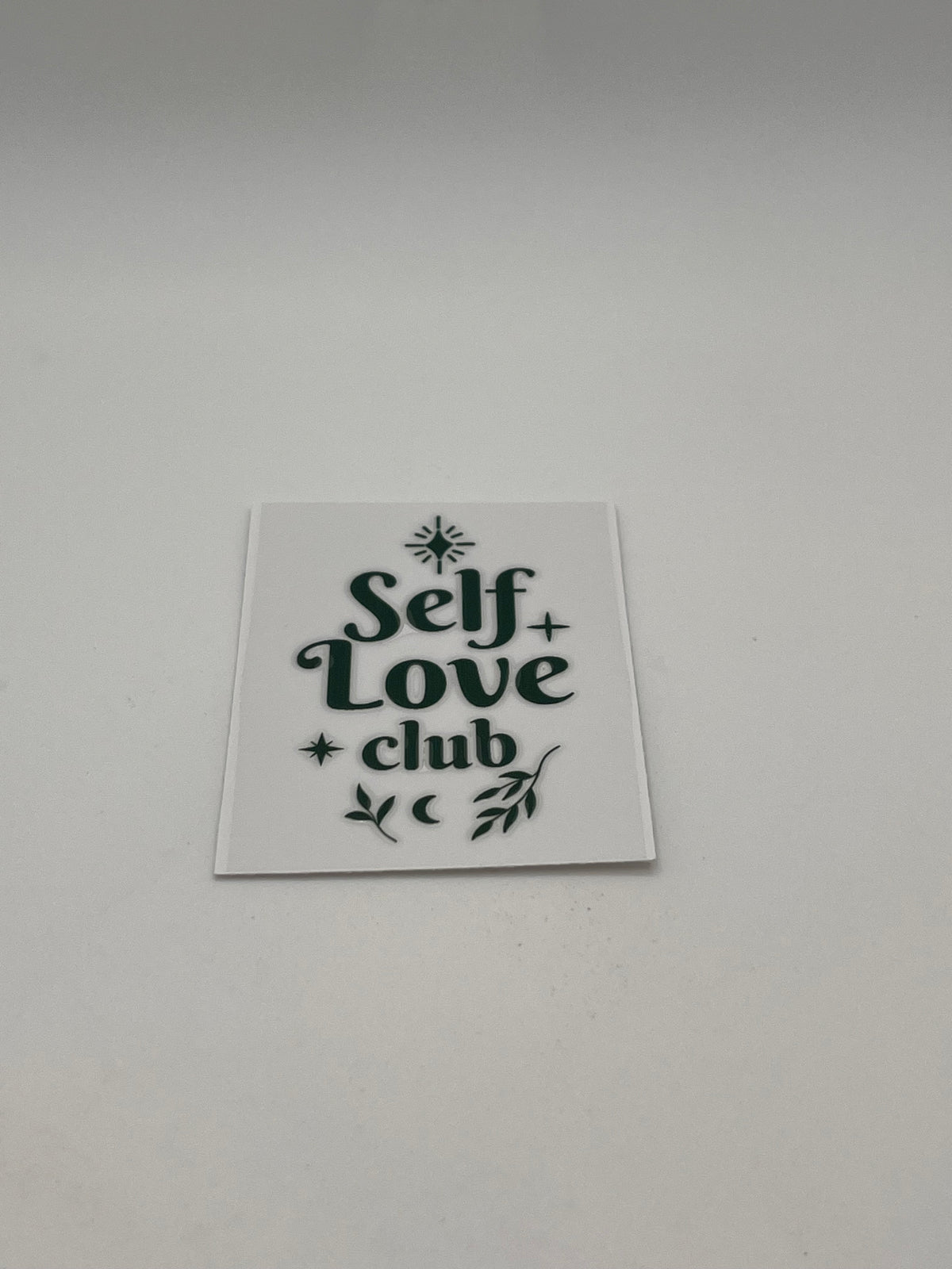 Self Love Club (Green)- For Keychains