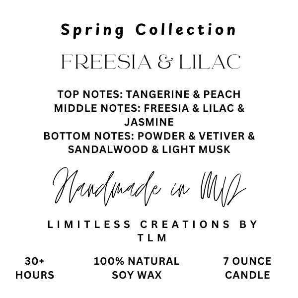 Limitless Seasonal 7oz & 14oz Candles & 2.4oz Wax Melts (Made to Order)